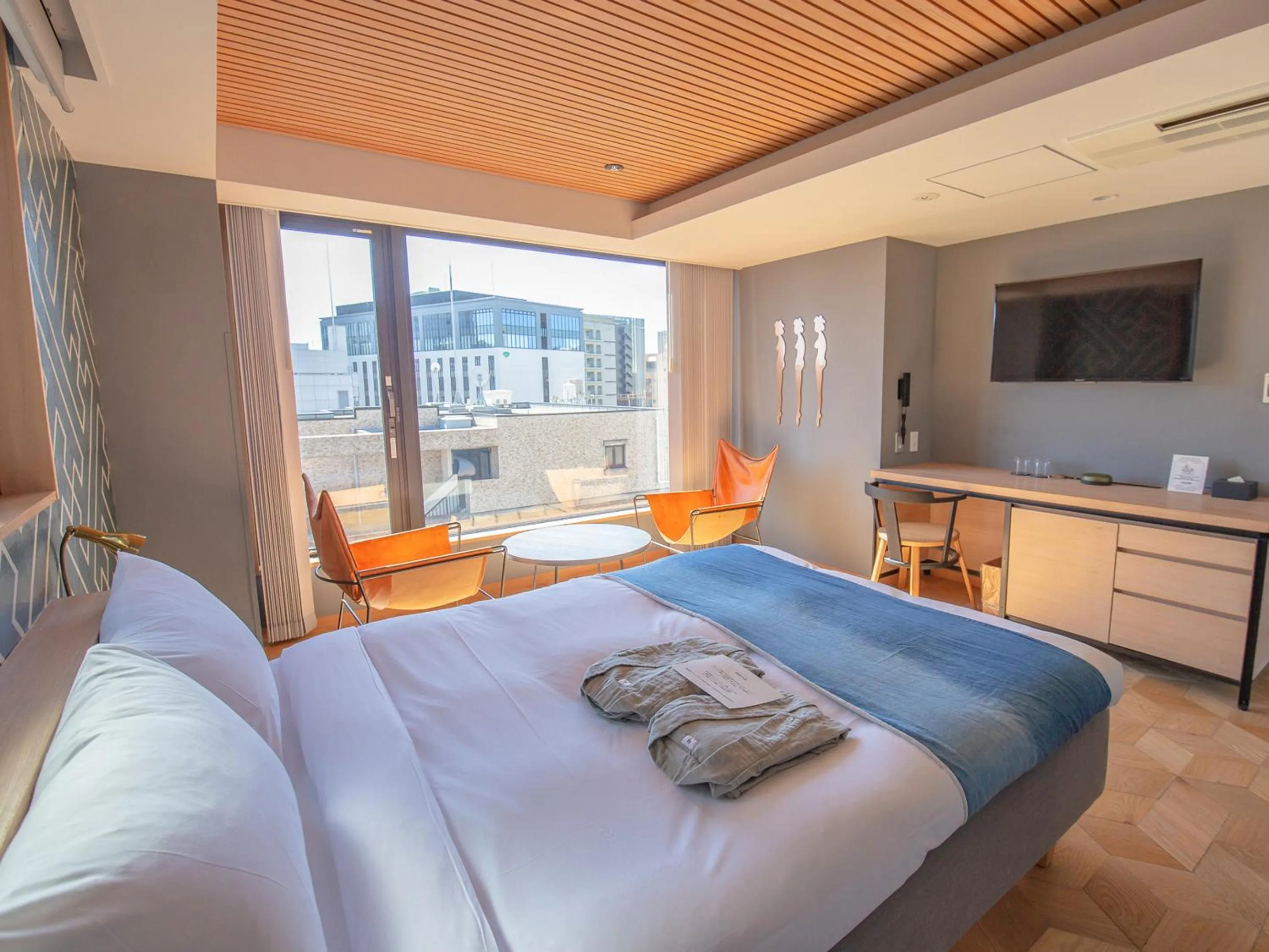 Bed in Asakusa Kokono Club Hotel