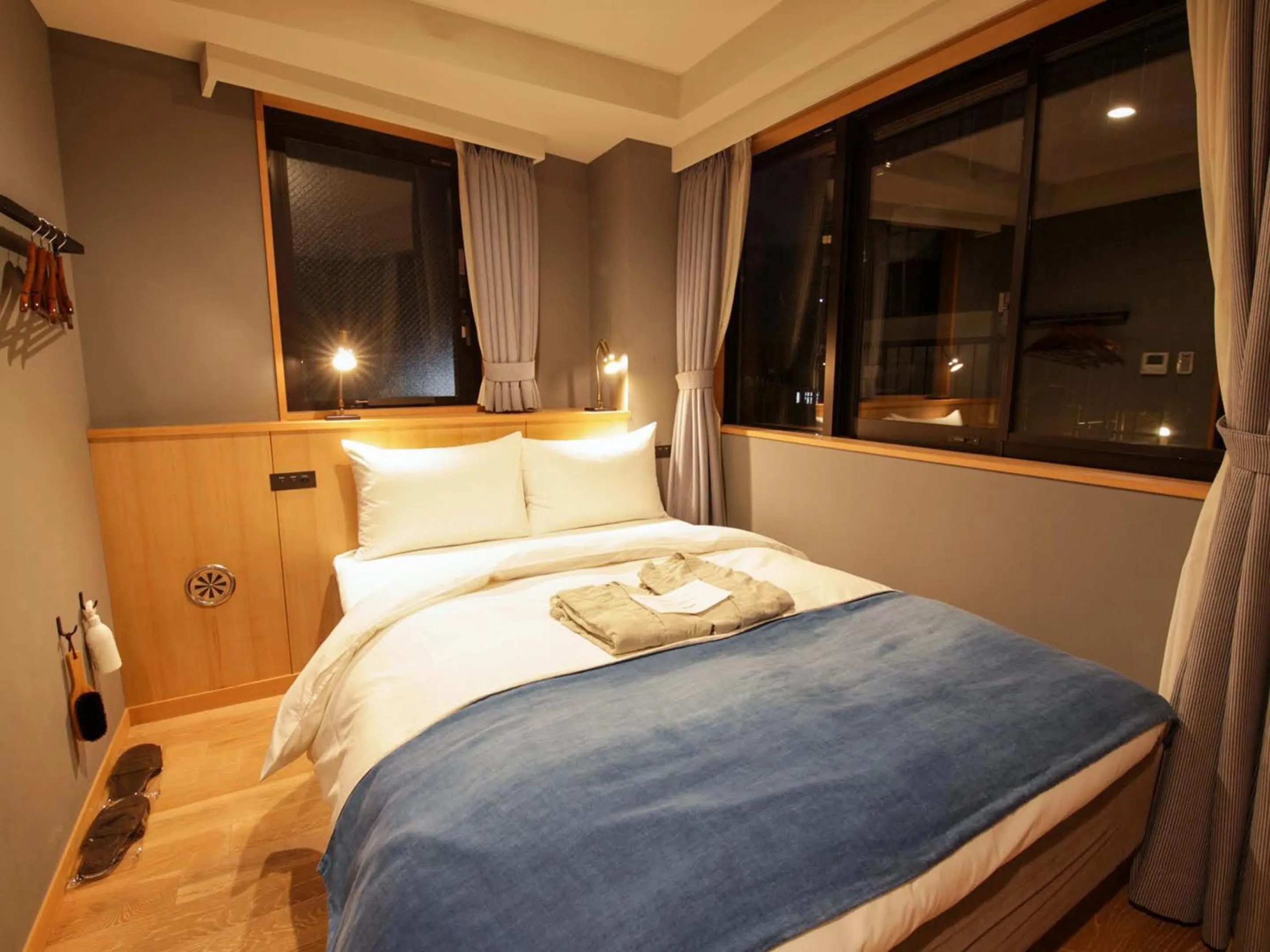 Bed in Asakusa Kokono Club Hotel