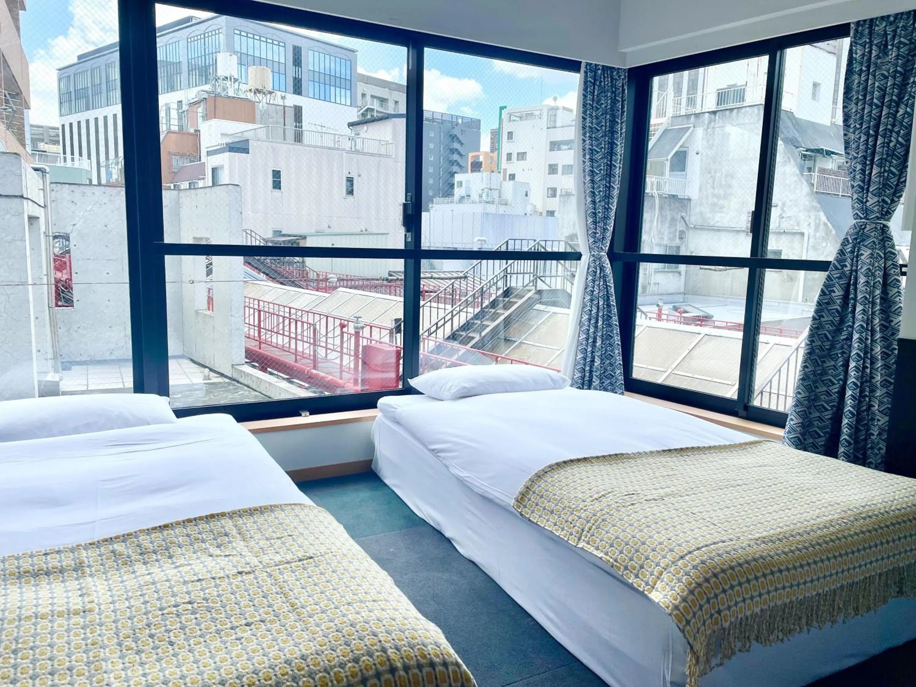Bed in Asakusa Kokono Club Hotel