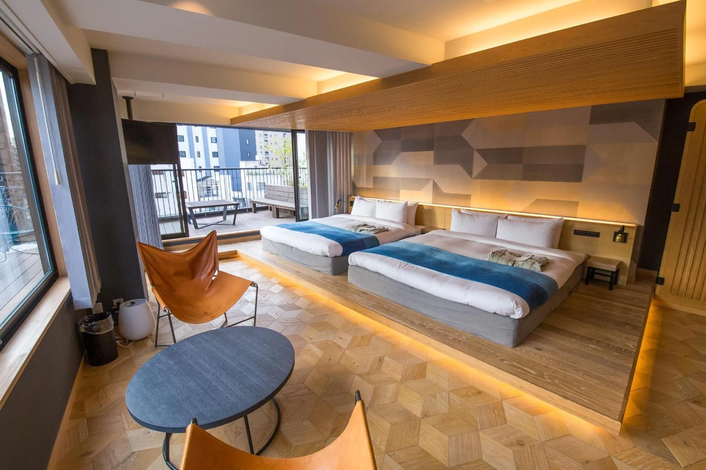 Dining area, Bed in Asakusa Kokono Club Hotel