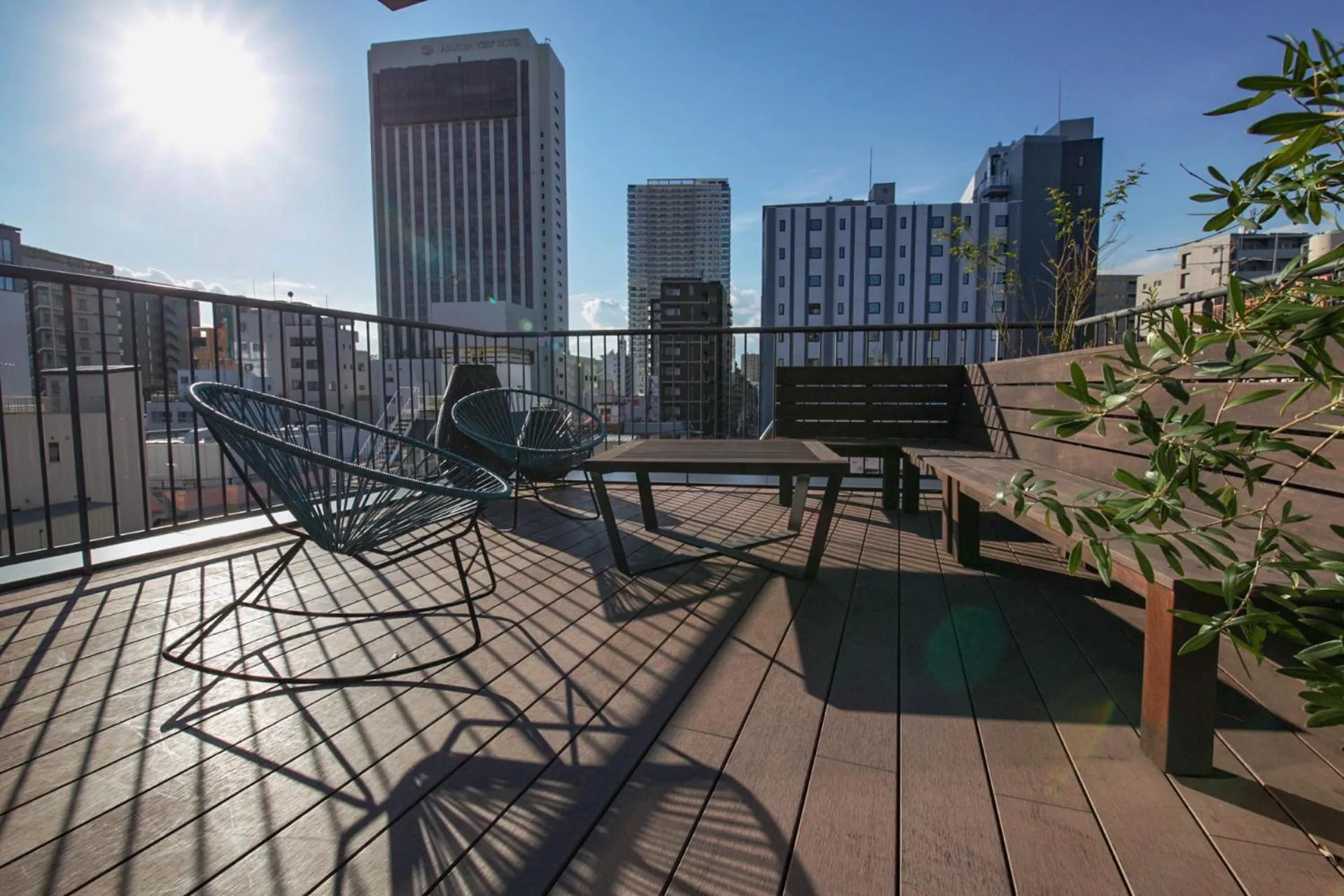 Balcony/Terrace in Asakusa Kokono Club Hotel