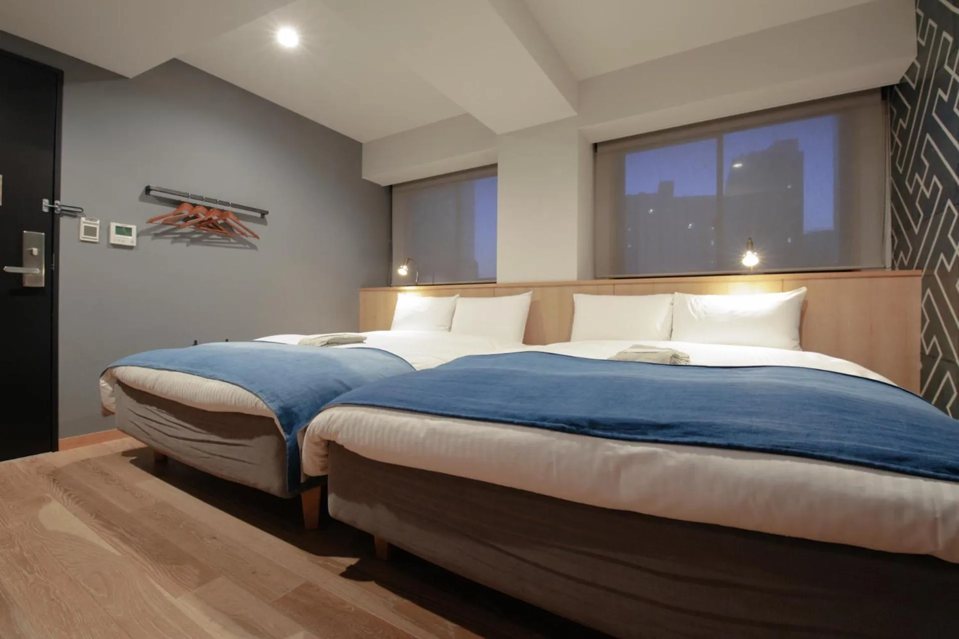 Bed in Asakusa Kokono Club Hotel