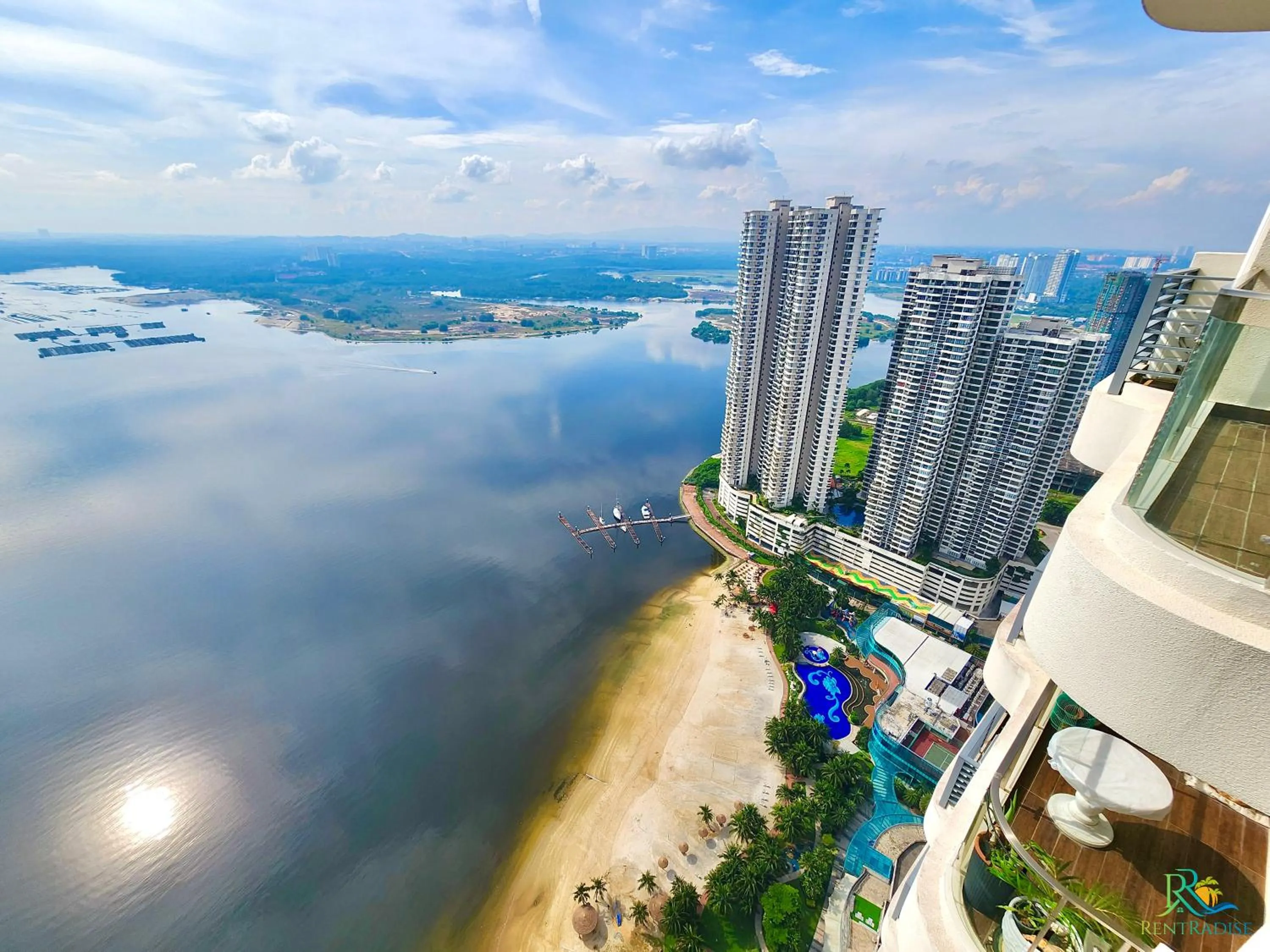 Sea view in Country Garden Danga Bay @ UHA