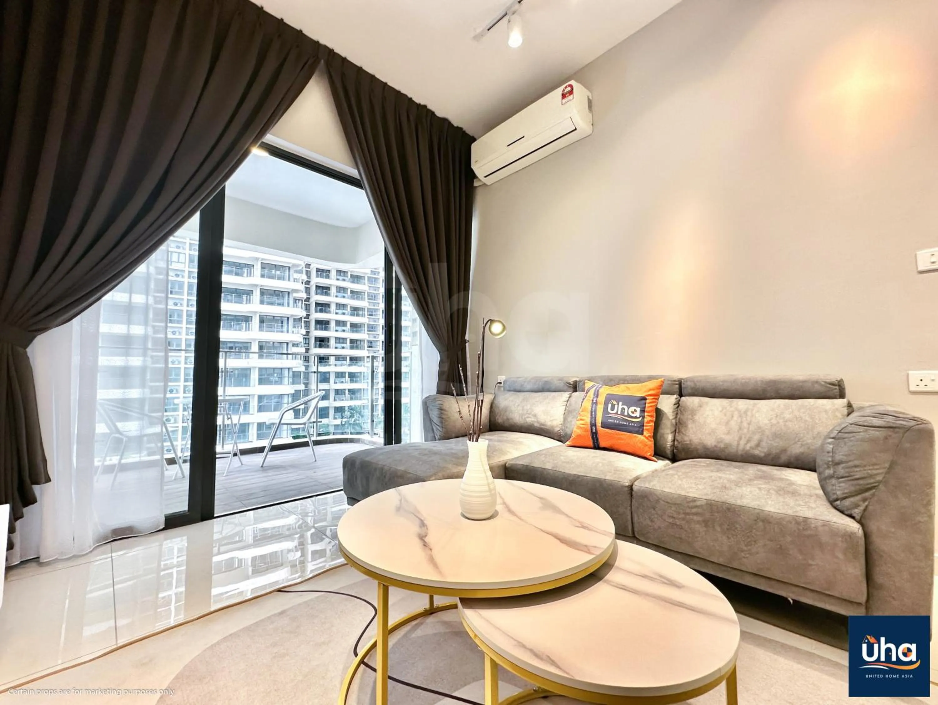 Living room in Country Garden Danga Bay @ UHA