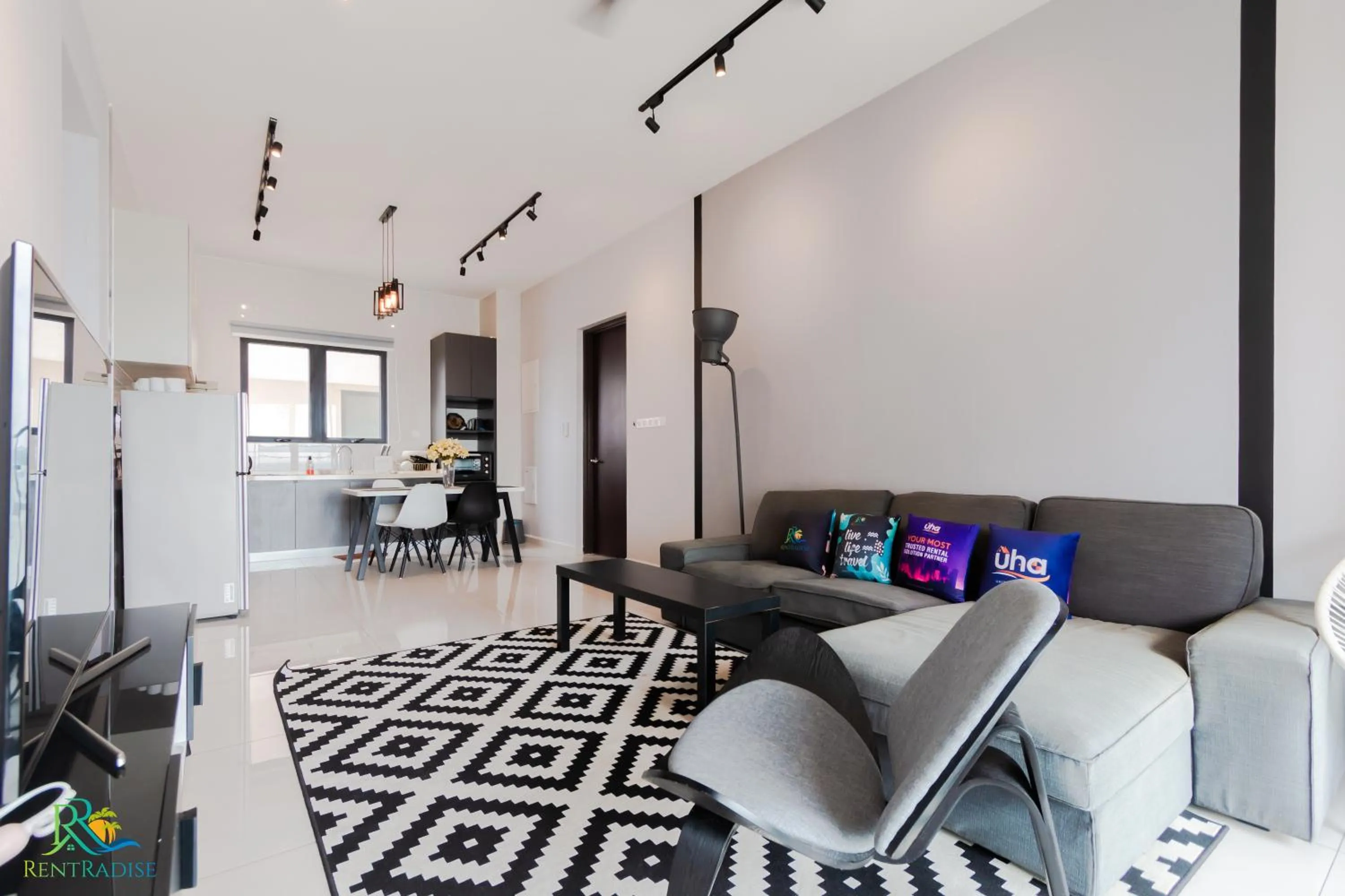 Living room in Country Garden Danga Bay @ UHA