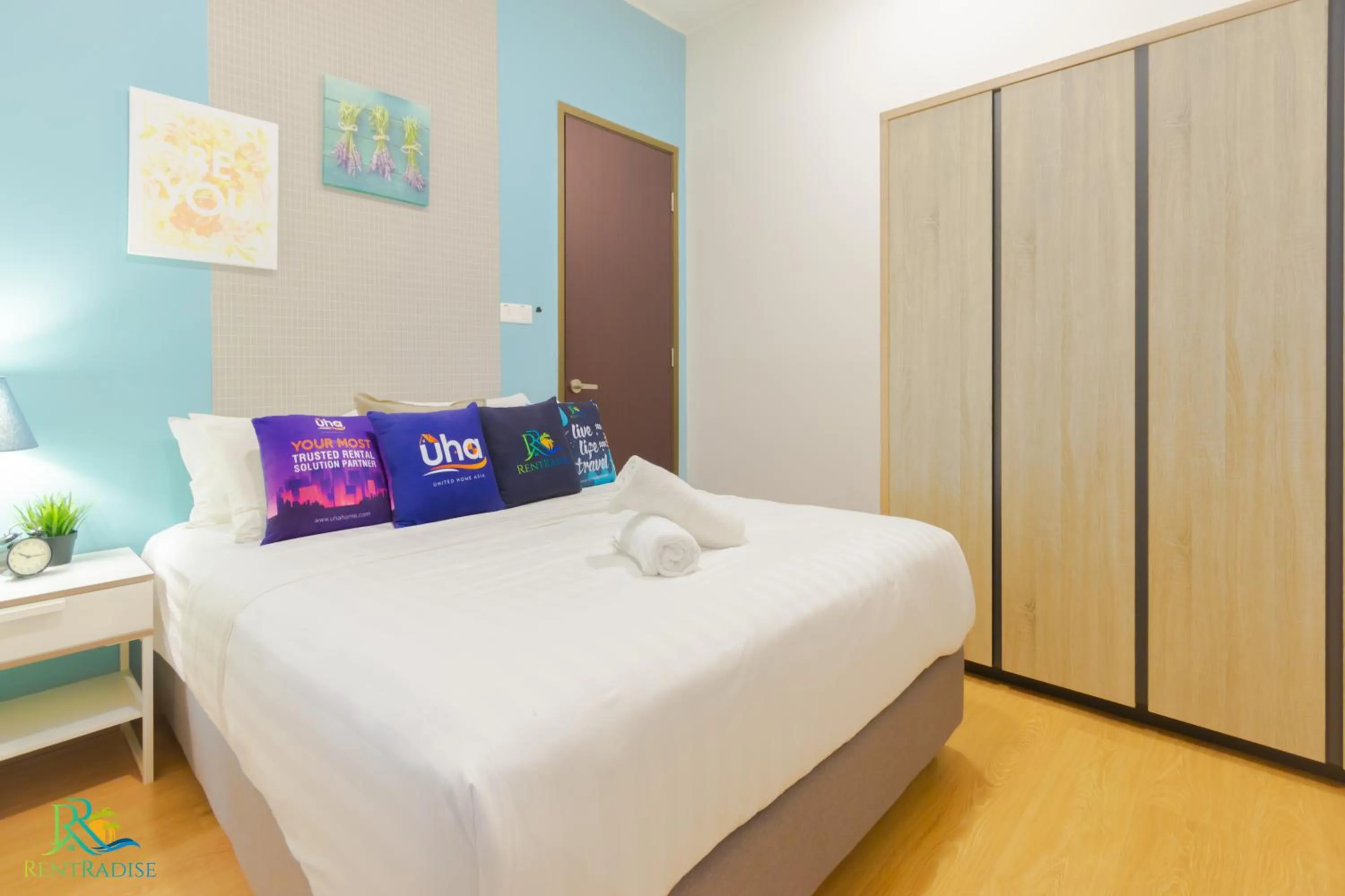Bedroom, Bed in Country Garden Danga Bay @ UHA