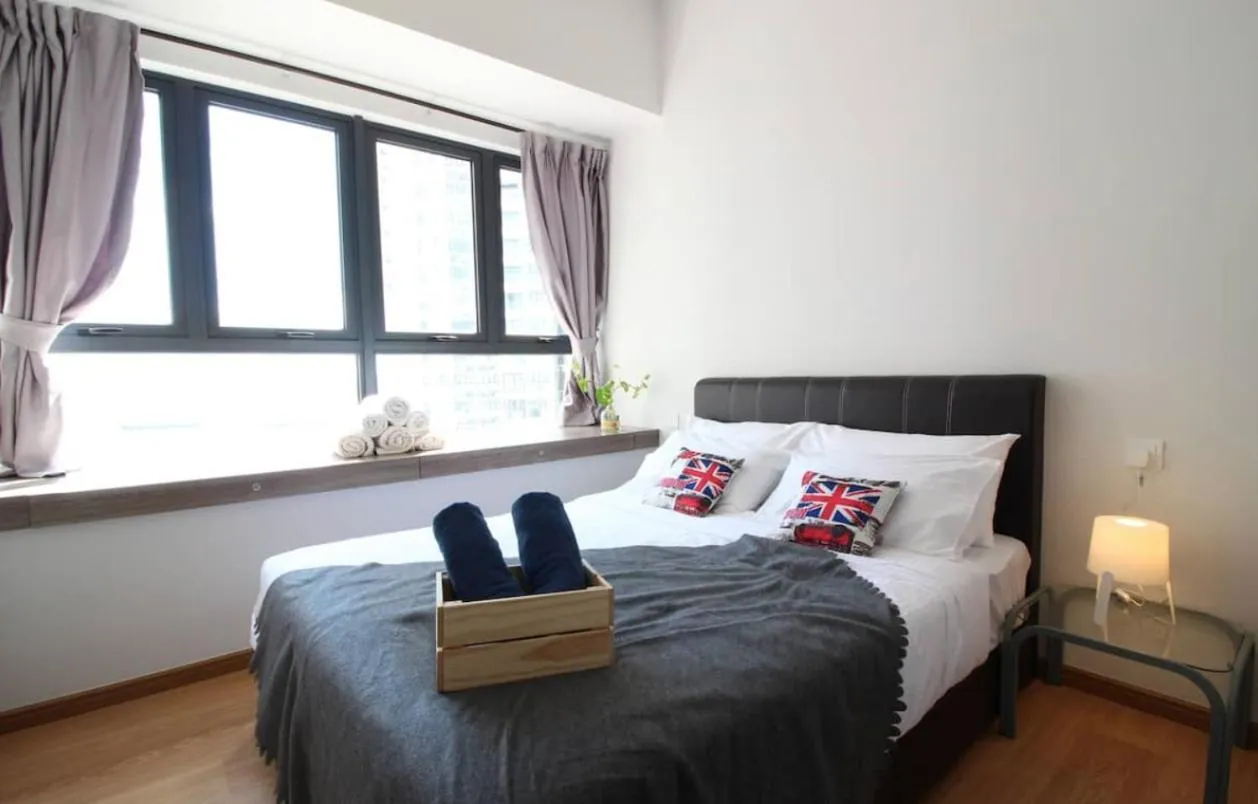 Bedroom, Bed in Country Garden Danga Bay @ UHA