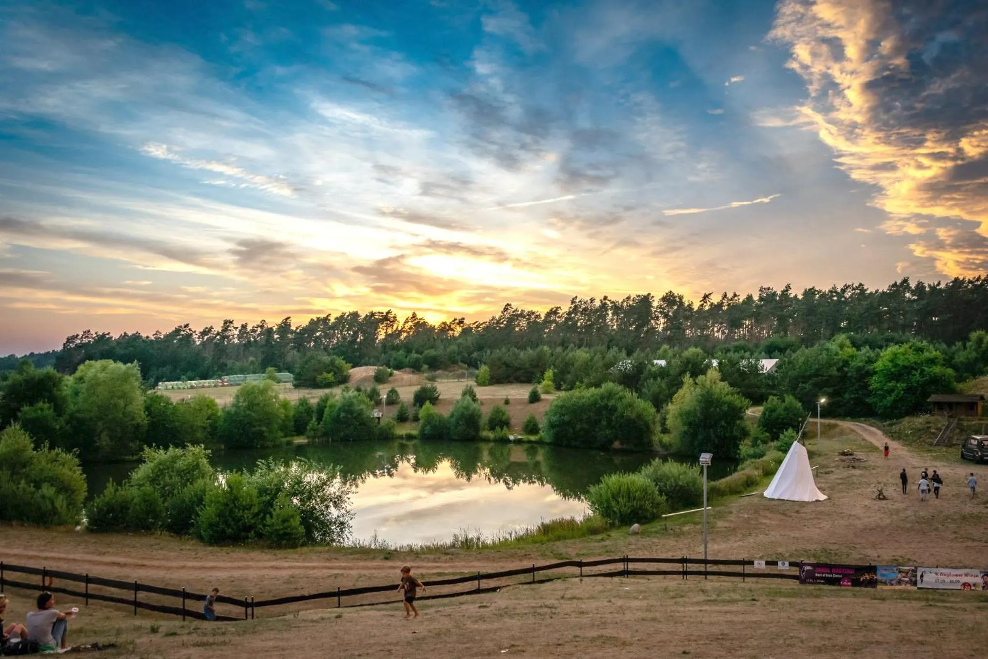 Natural landscape in Van der Valk Resort Linstow