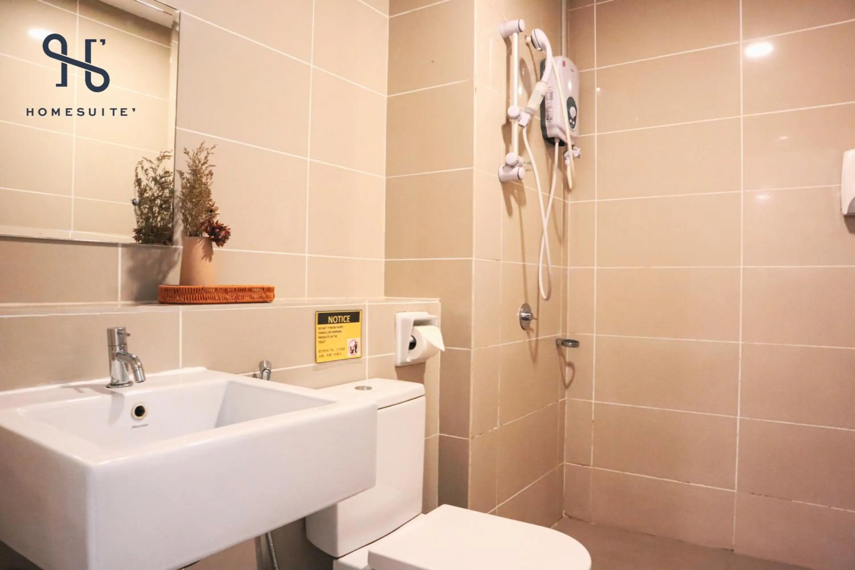 Shower in Homesuite' Home at Sutera Avenue