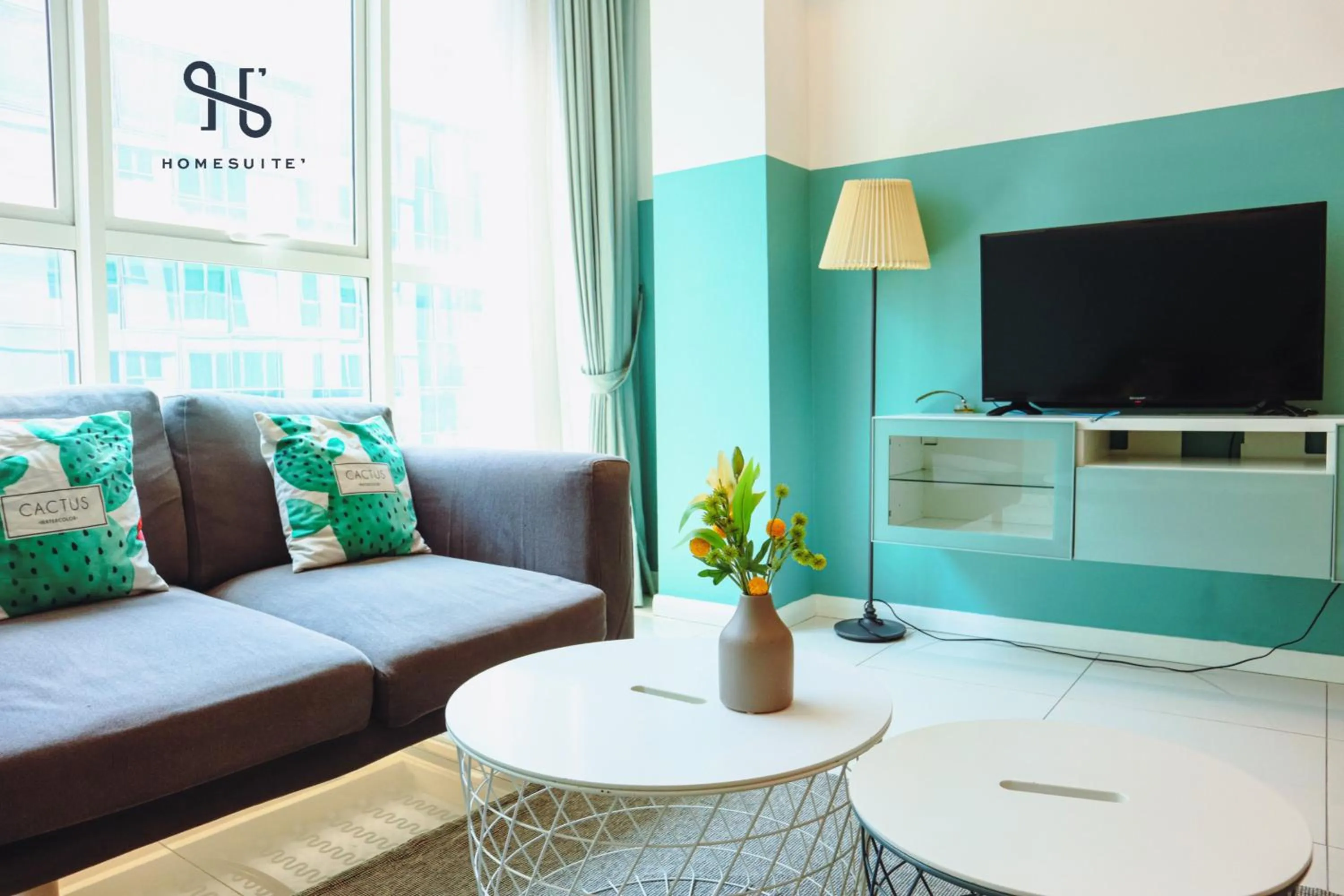 Seating area in Homesuite' Home at Sutera Avenue