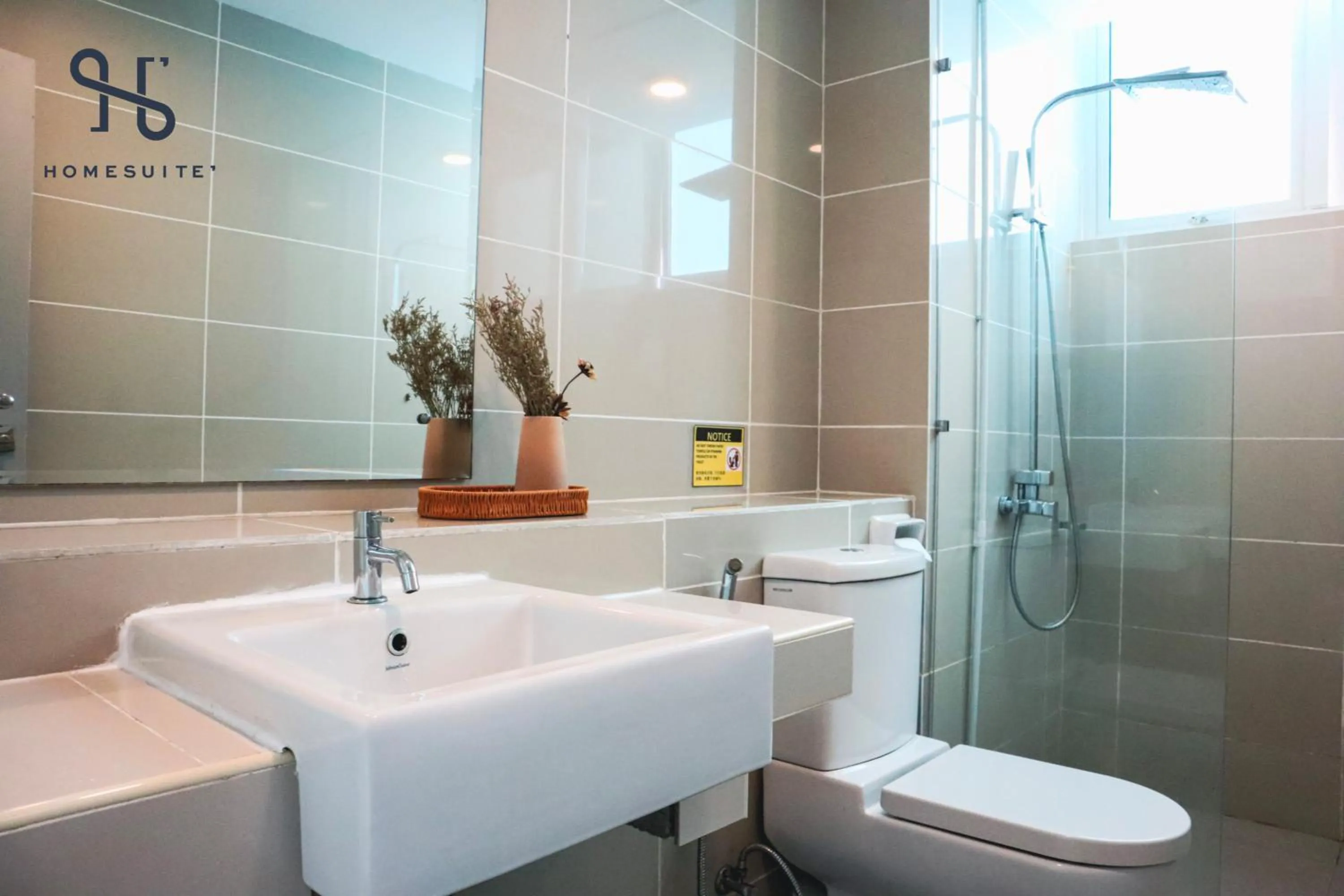 Shower in Homesuite' Home at Sutera Avenue