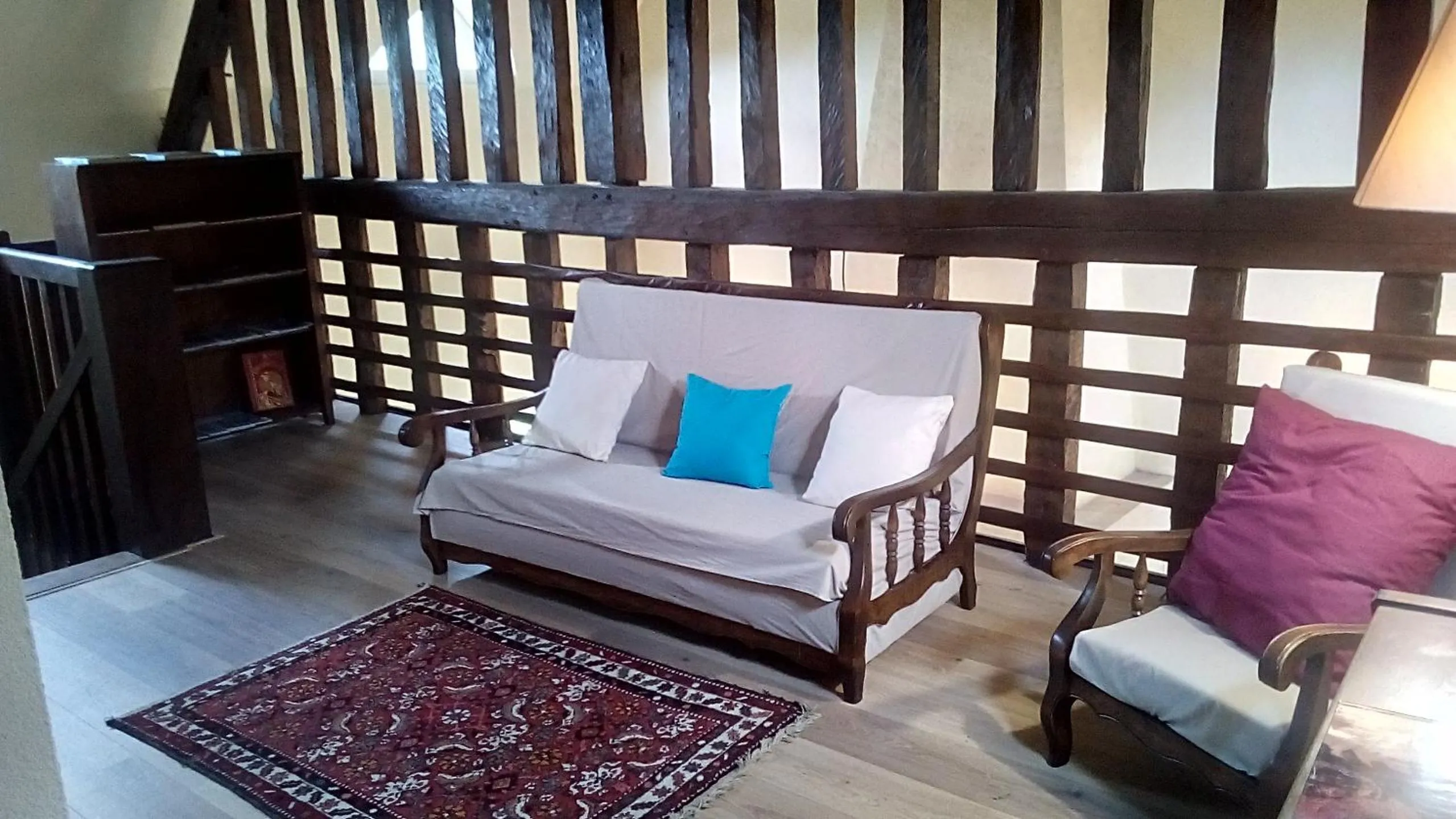 Seating area, Bed in Domaine de Gentilly