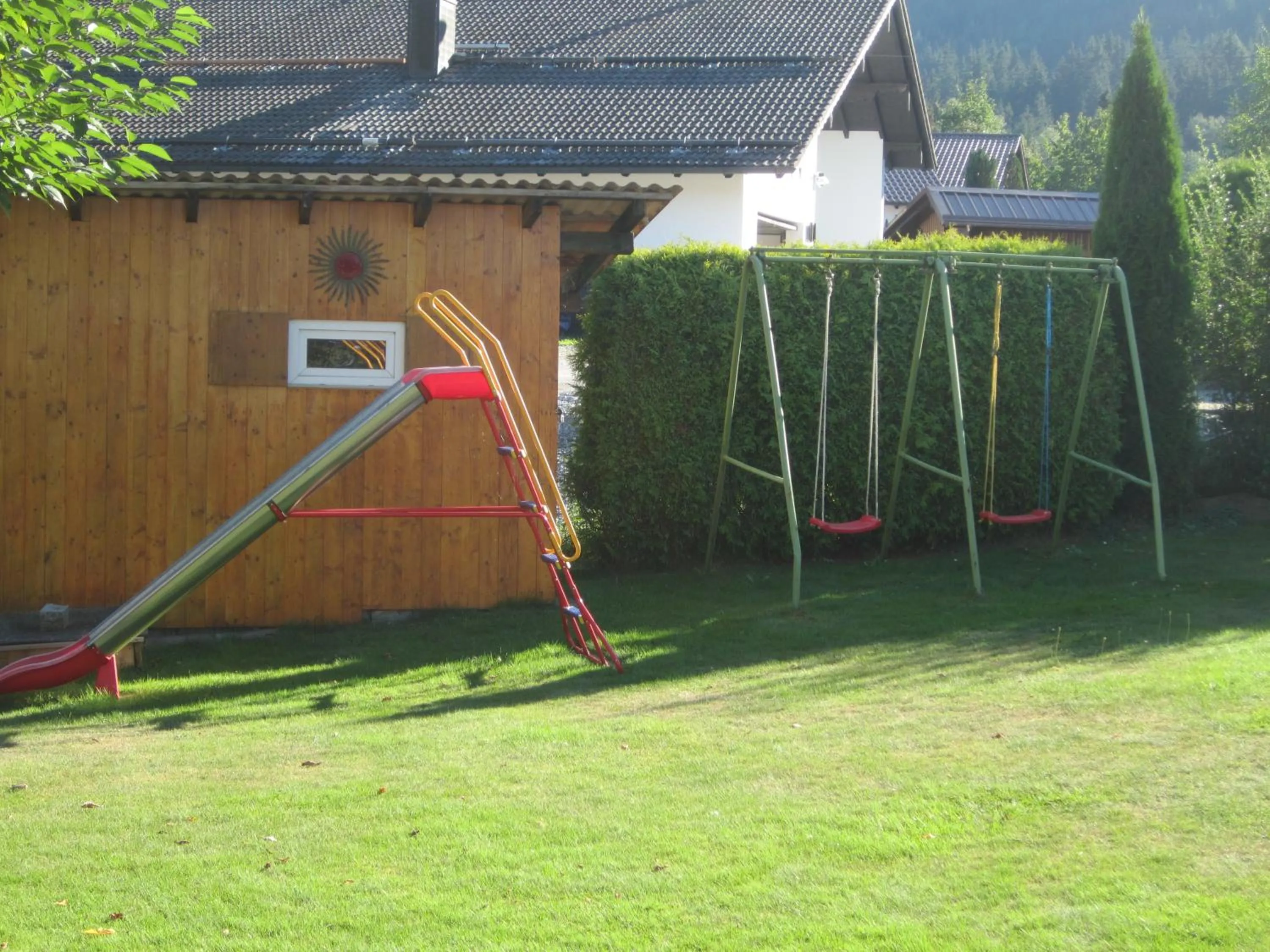 Garden in Ferienwohnungen König
