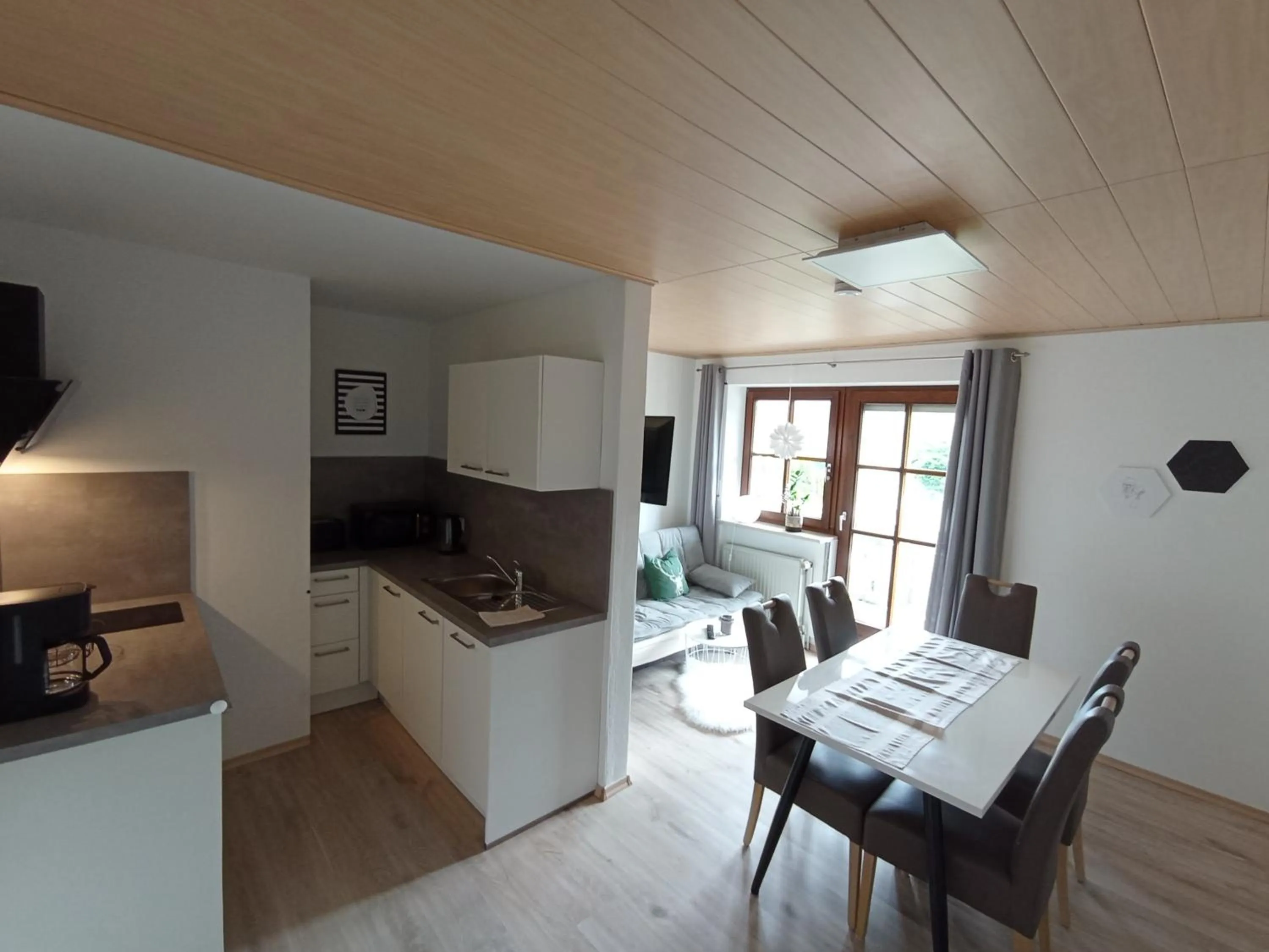 Living room in Ferienwohnungen König