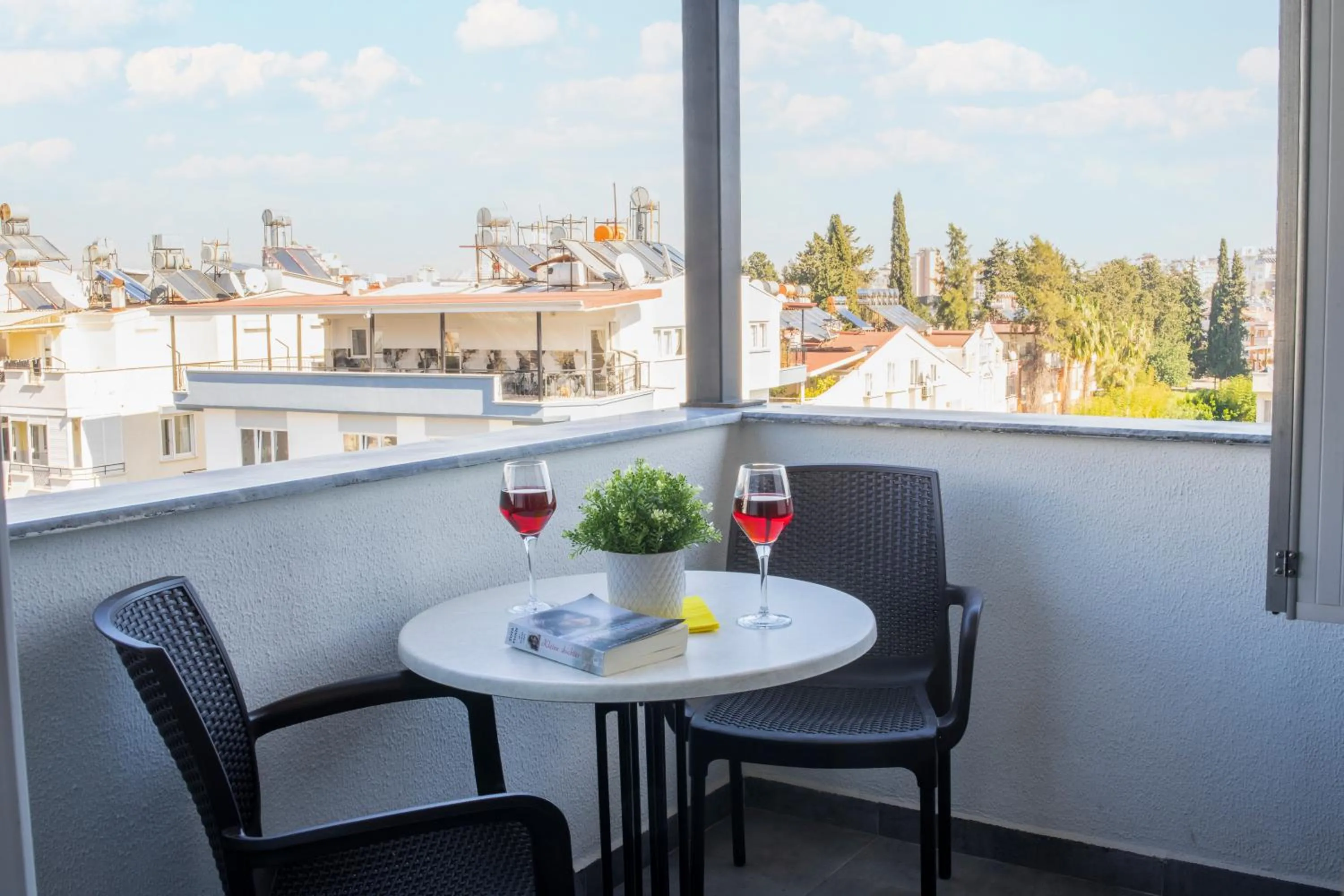 Balcony/Terrace in Stile Suite Family Hotel