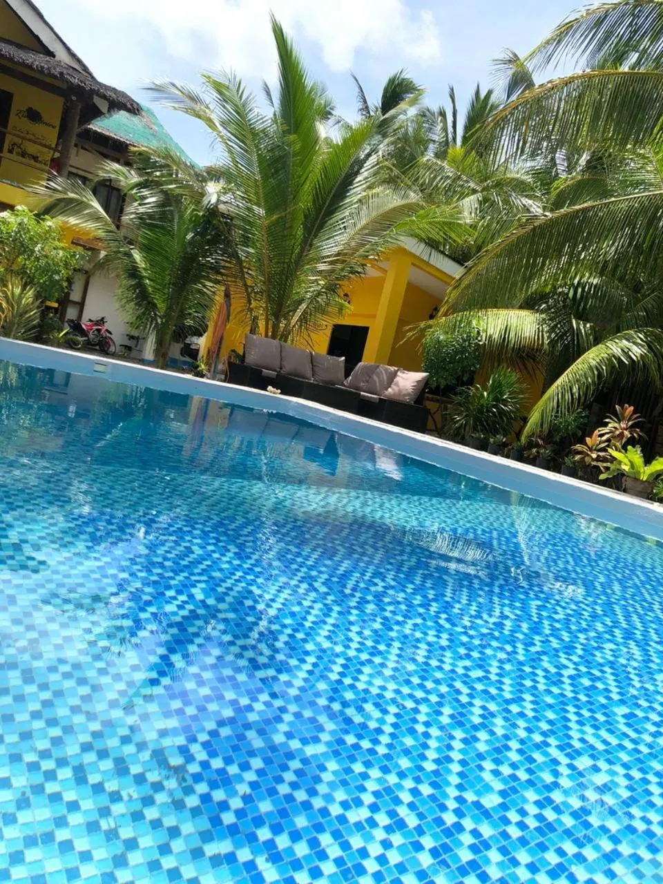 Pool view in Apo Diver Beach Resort