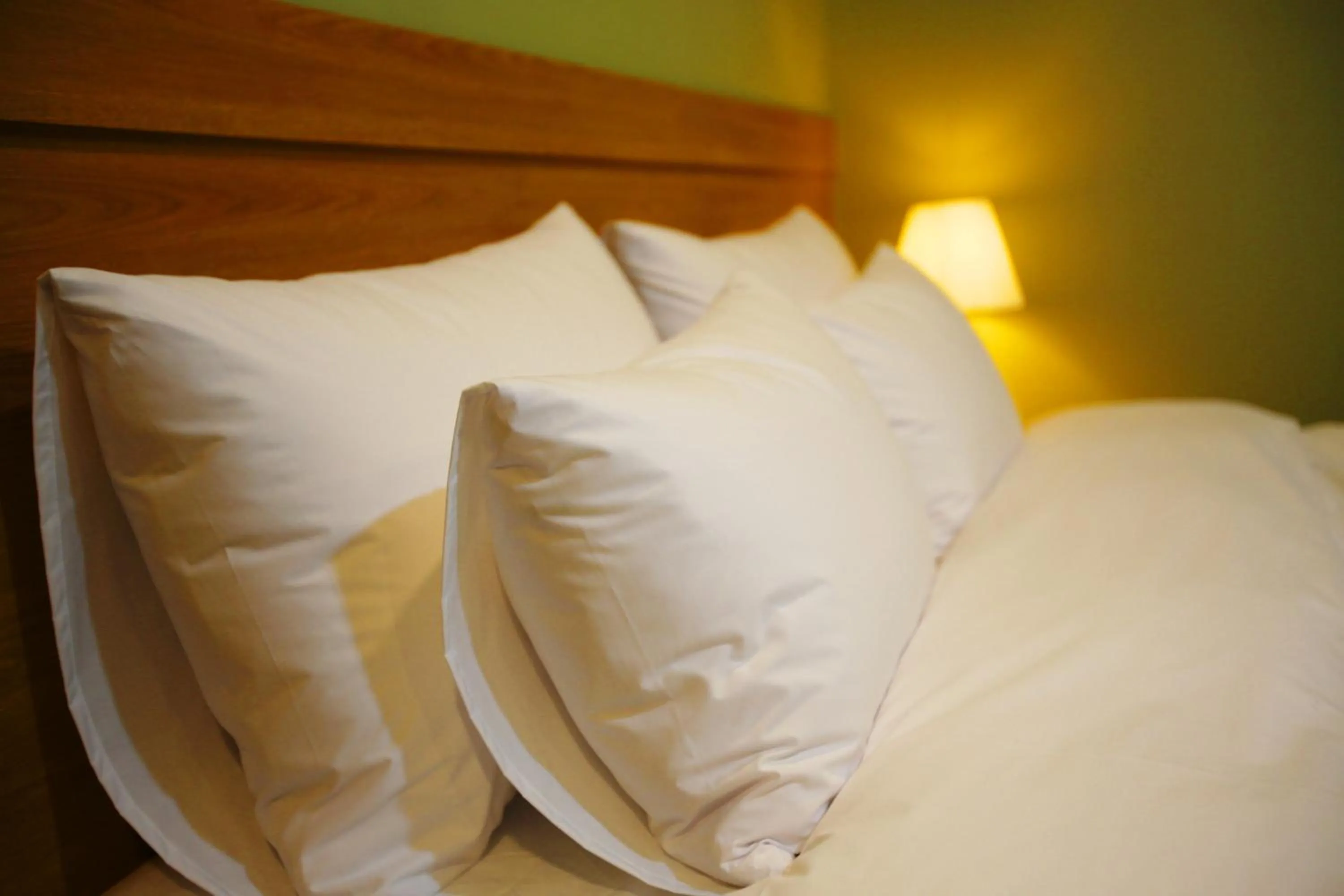 Bed in Hotel Haemaru