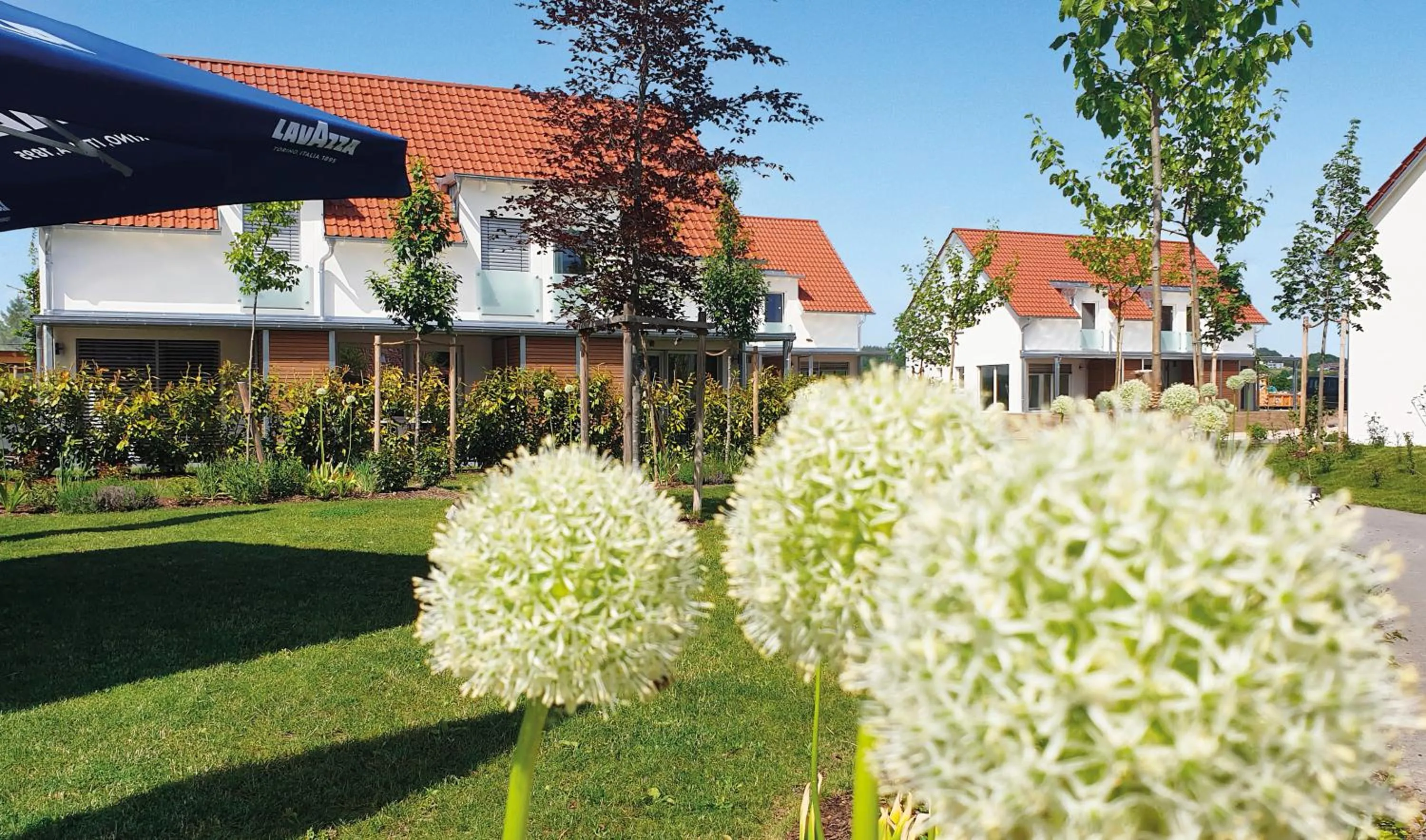 Garden view in Bachhof Resort Apartments