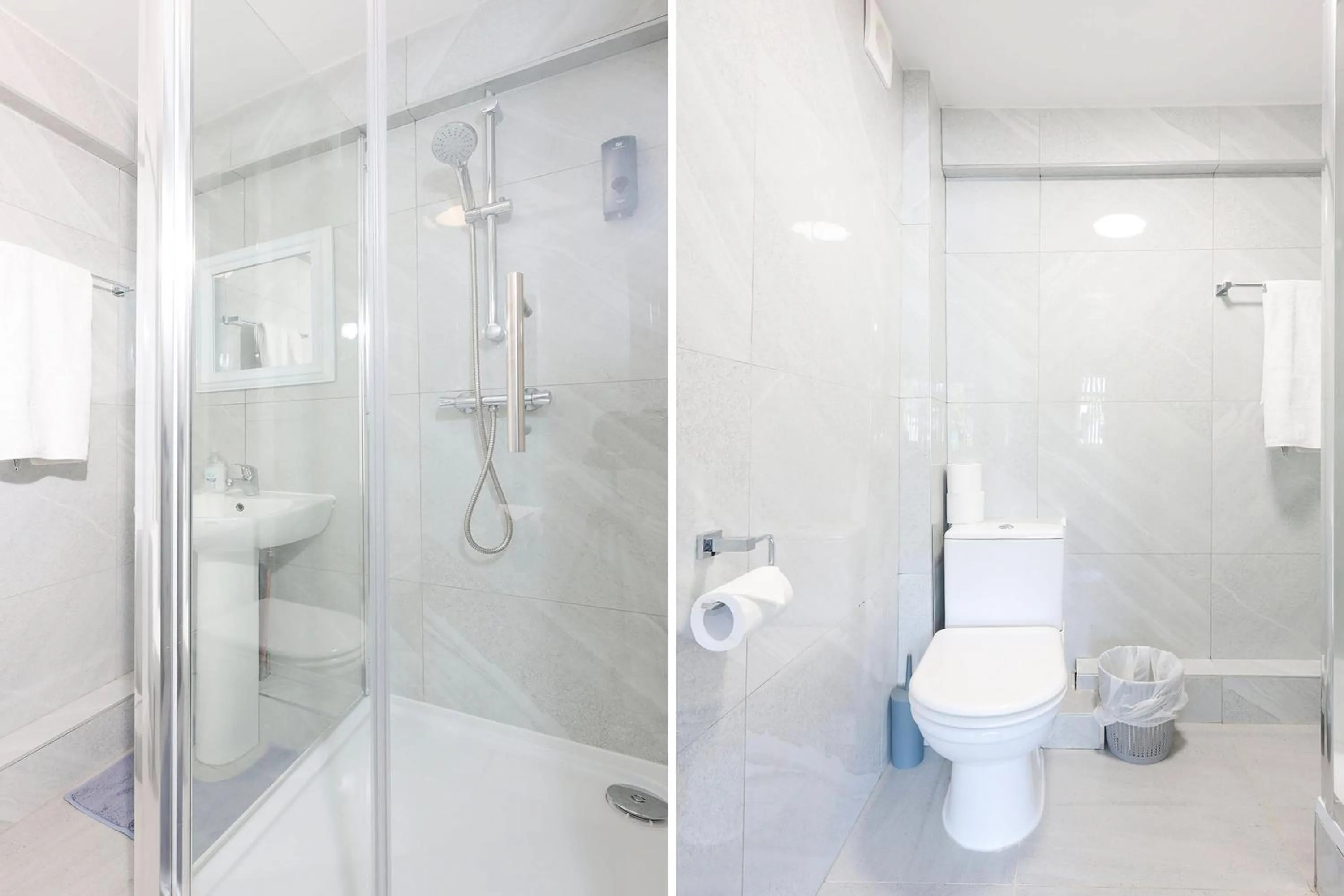 Bathroom in OYO Honeycroft Lodge, Uxbridge