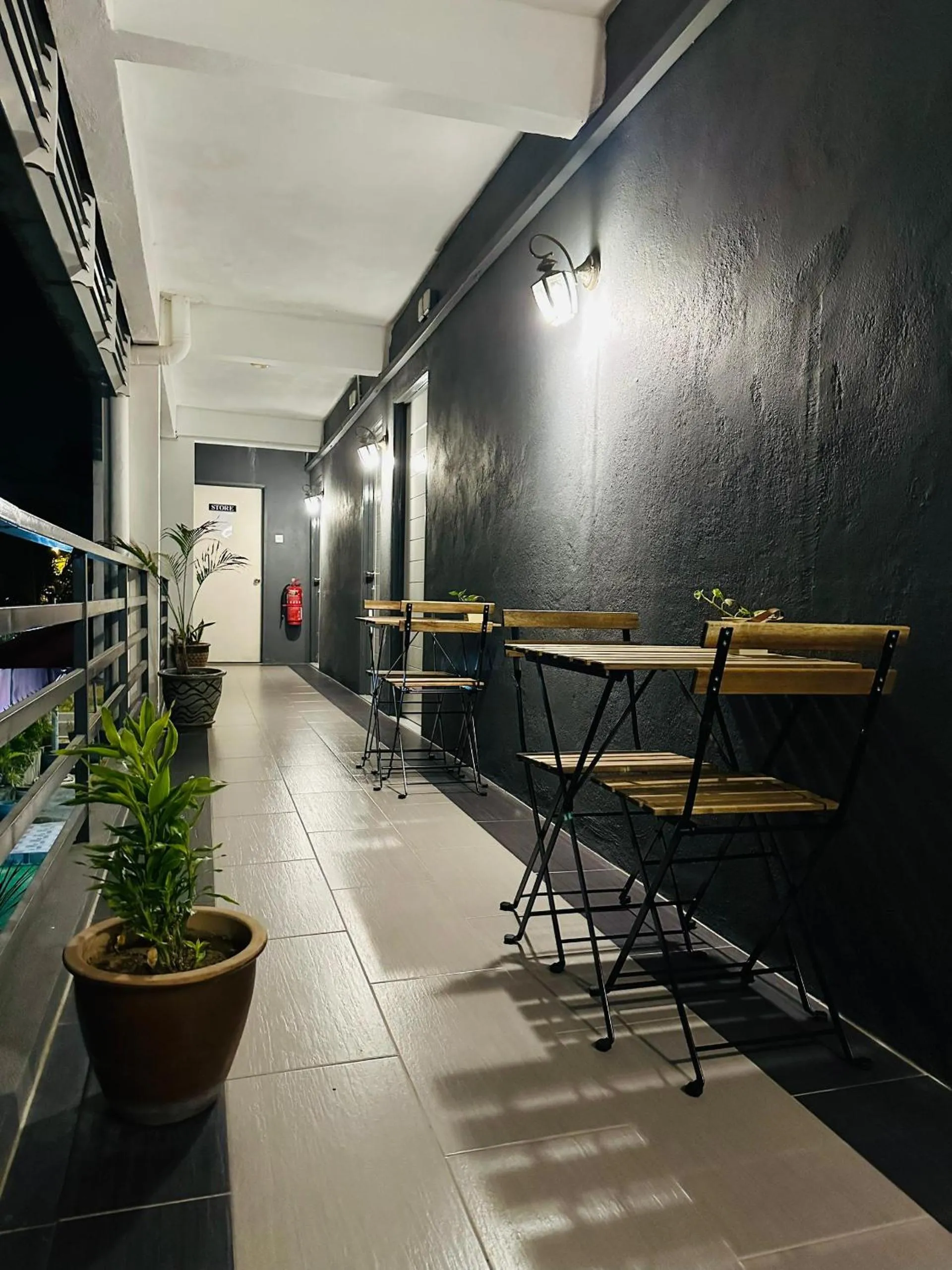 Seating area in CassaKaseh Guest House