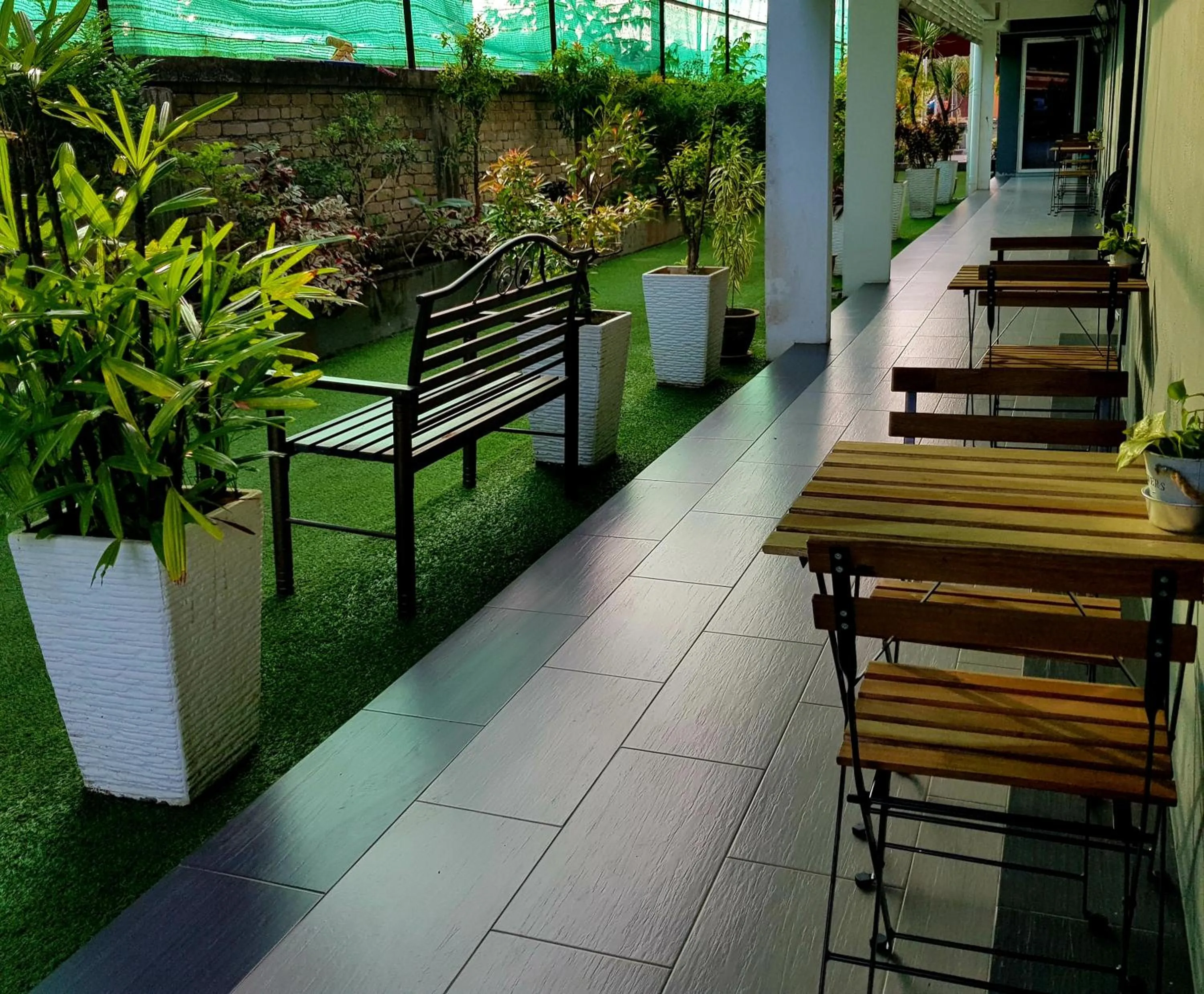 Patio in CassaKaseh Guest House