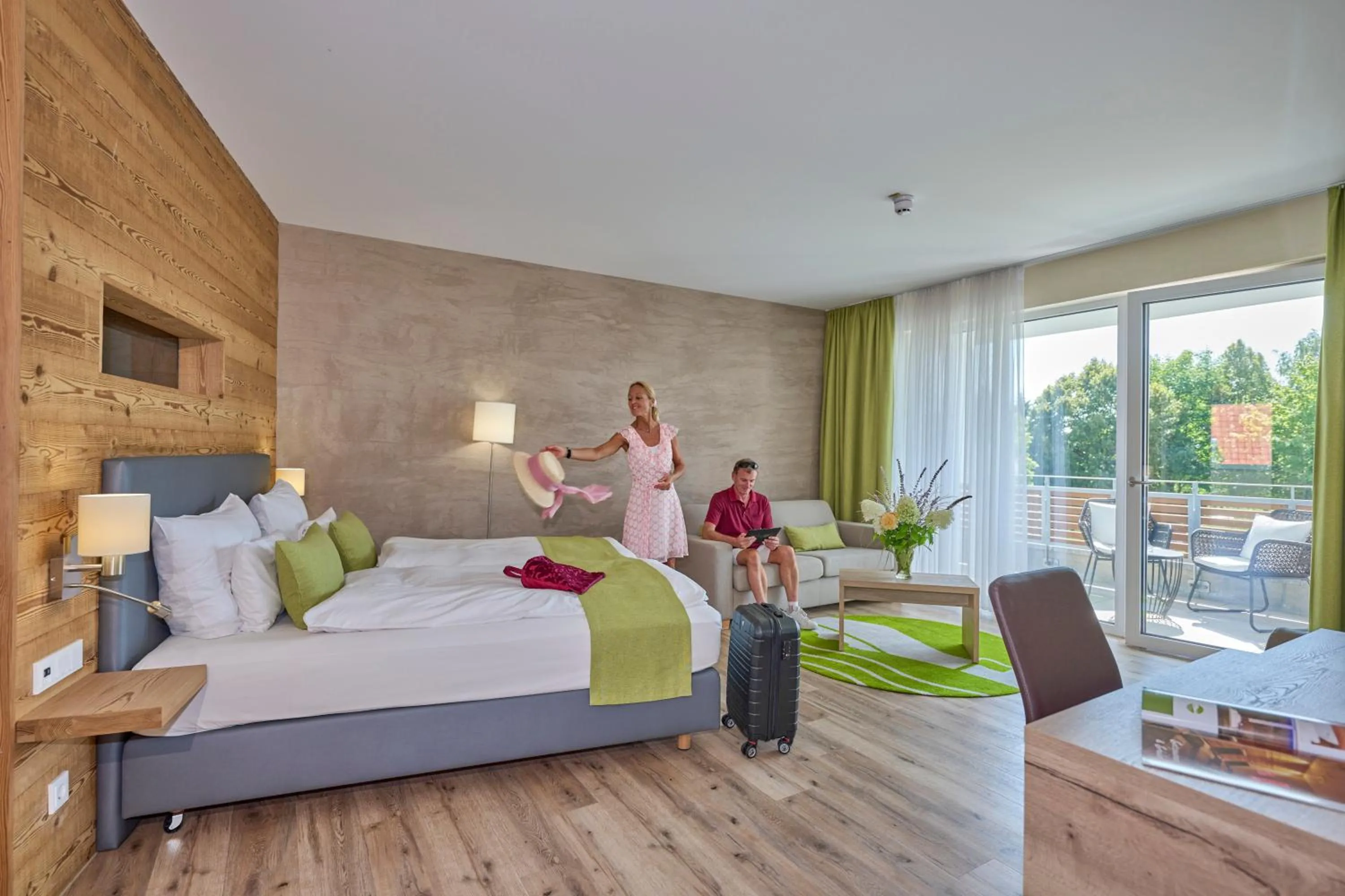 Photo of the whole room, Bed in Bachhof Resort Hotel