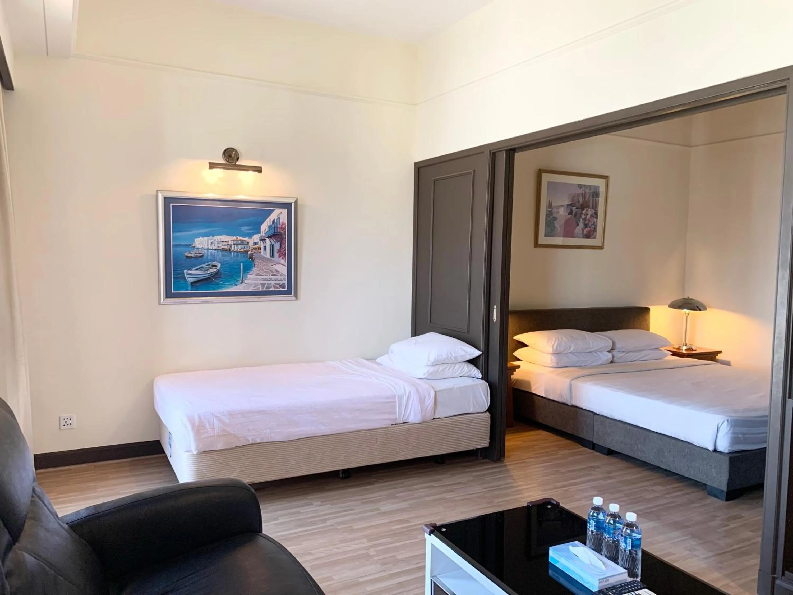 Bed in KL Universal Suites at Times Square