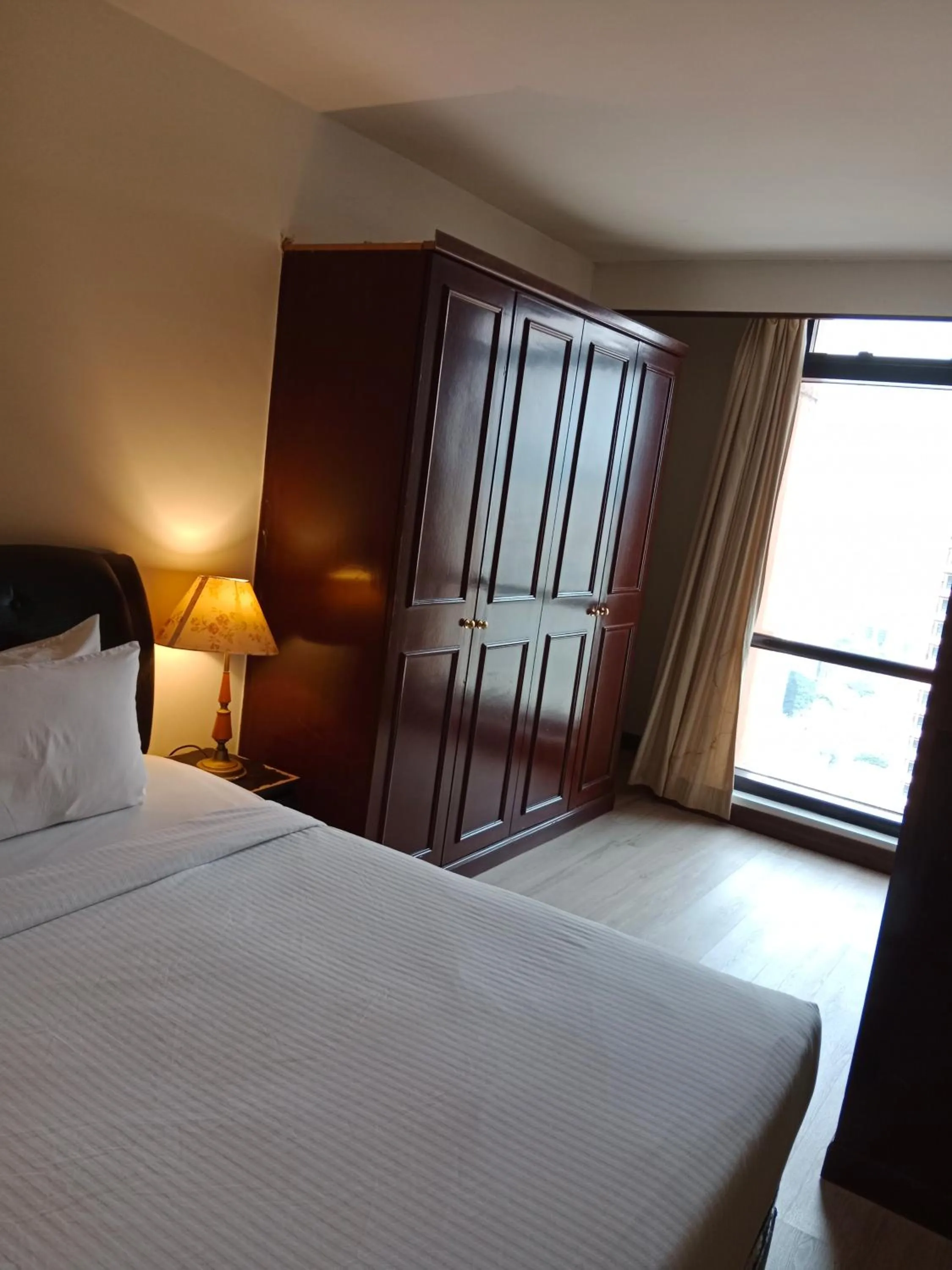 Bed in KL Universal Suites at Times Square