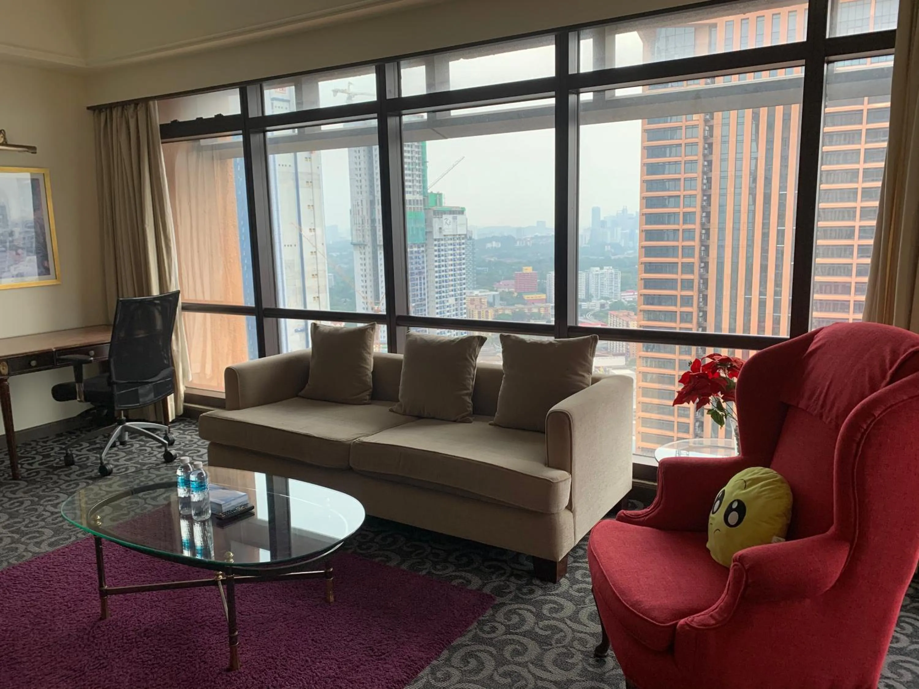 Living room in KL Universal Suites at Times Square
