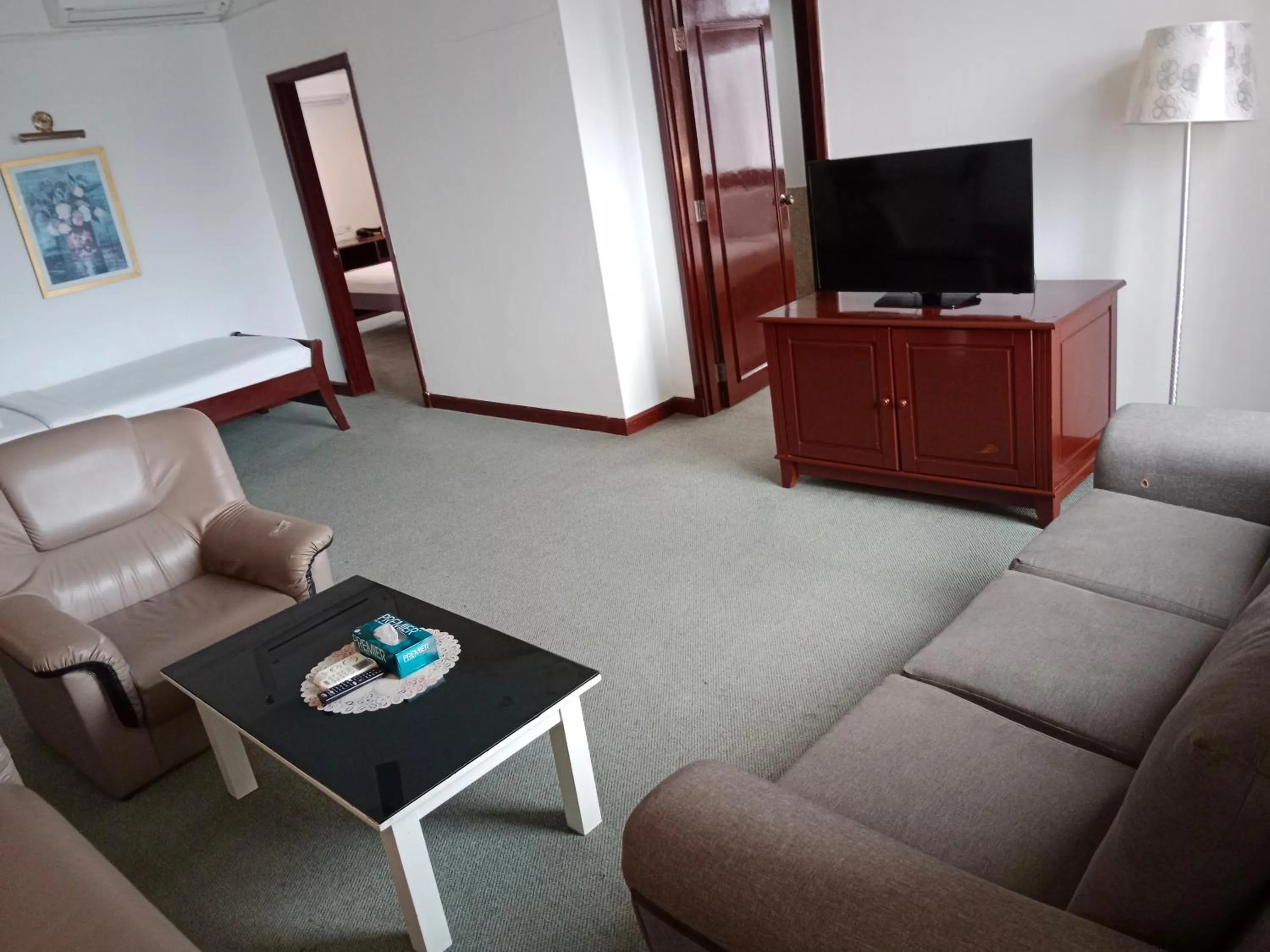 Living room in KL Universal Suites at Times Square