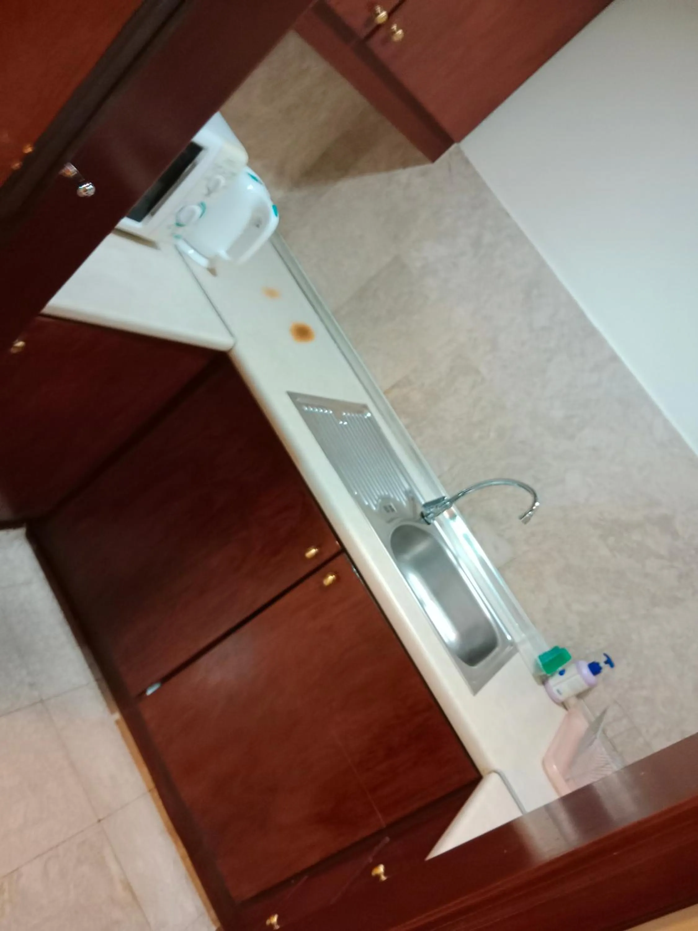 Kitchen or kitchenette in KL Universal Suites at Times Square