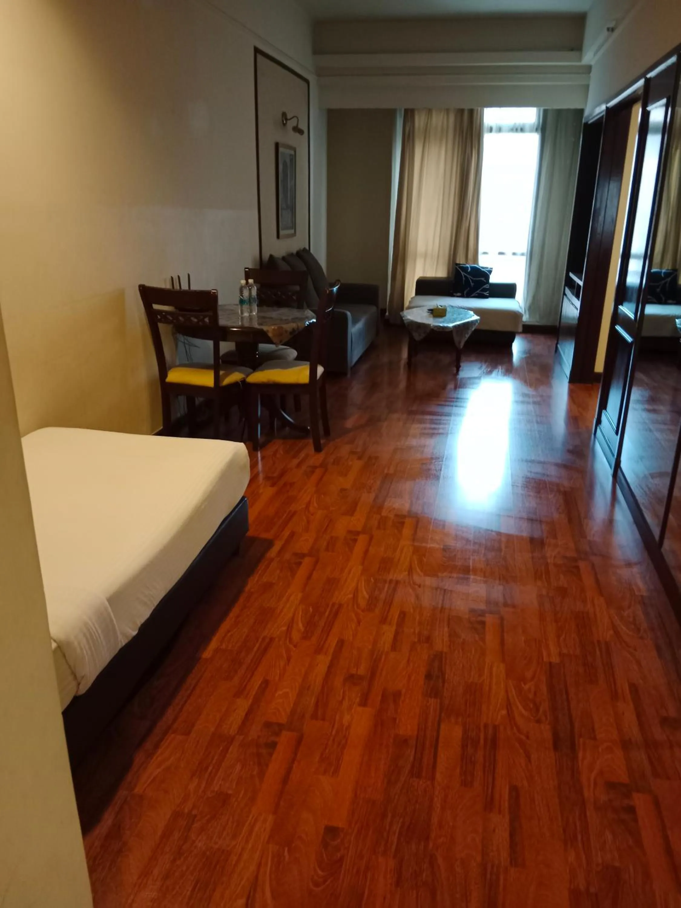 Living room in KL Universal Suites at Times Square