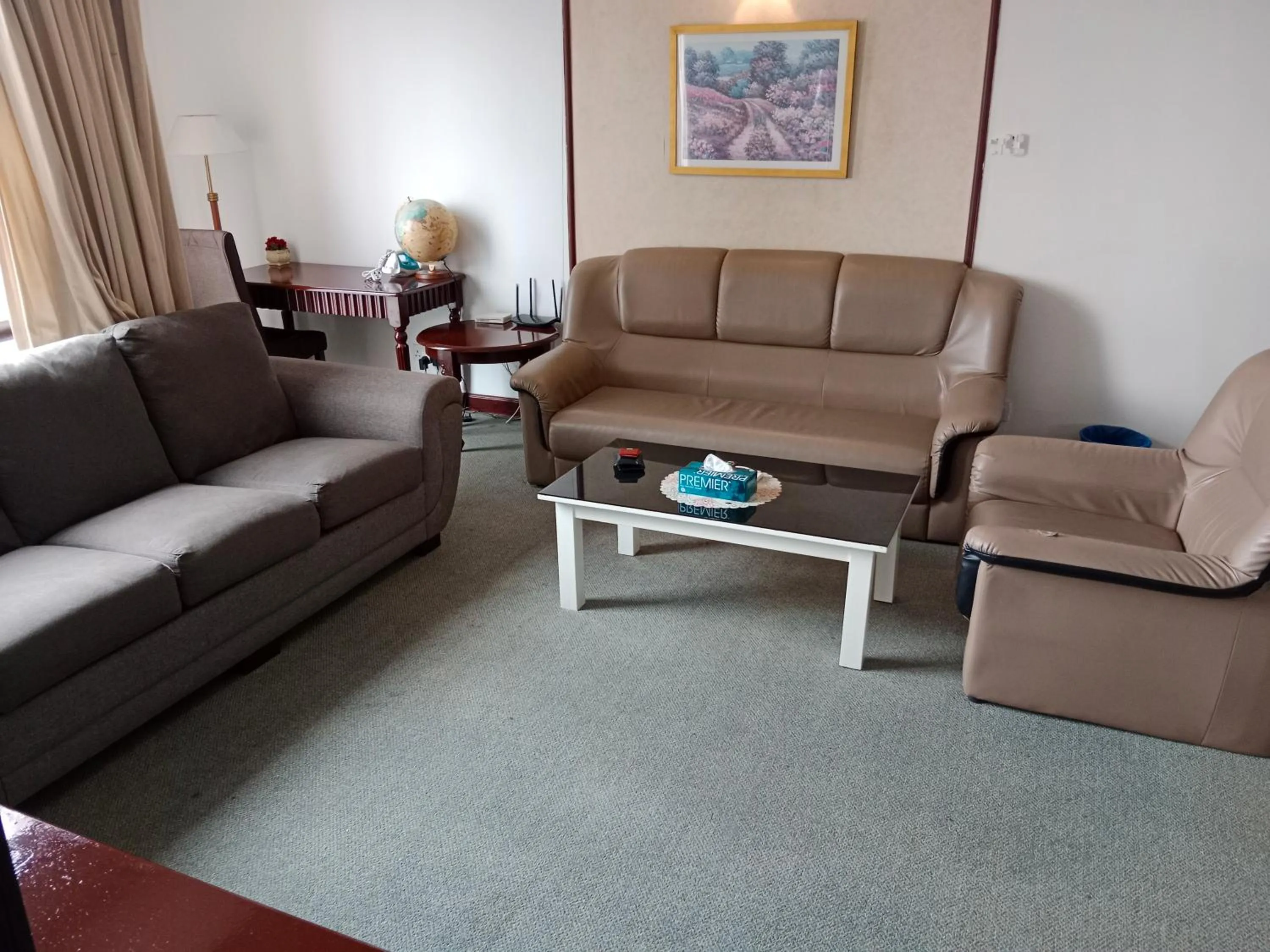 Living room in KL Universal Suites at Times Square