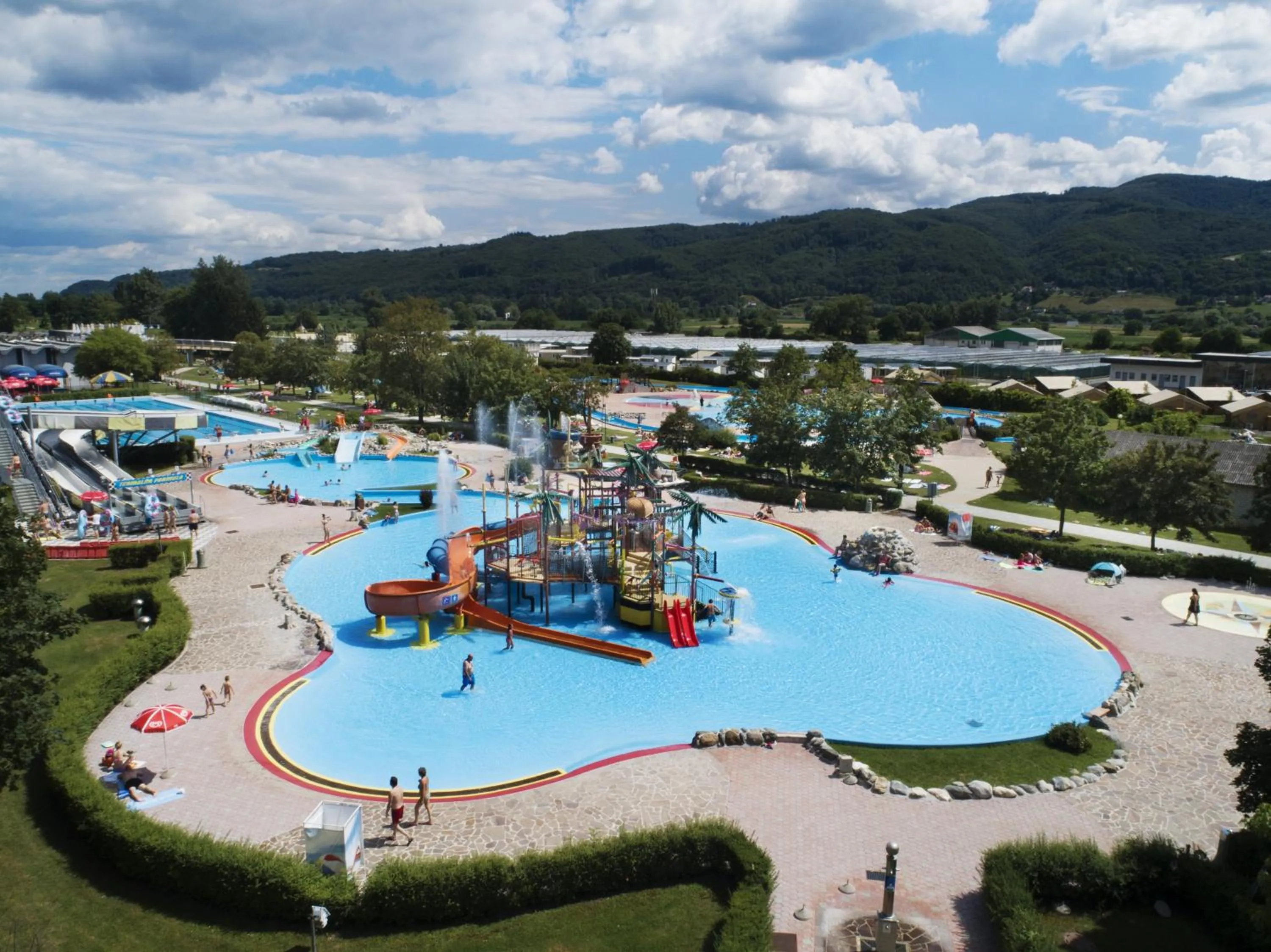 Bird's eye view in Mediteran Homes with Terme Čatež Tickets