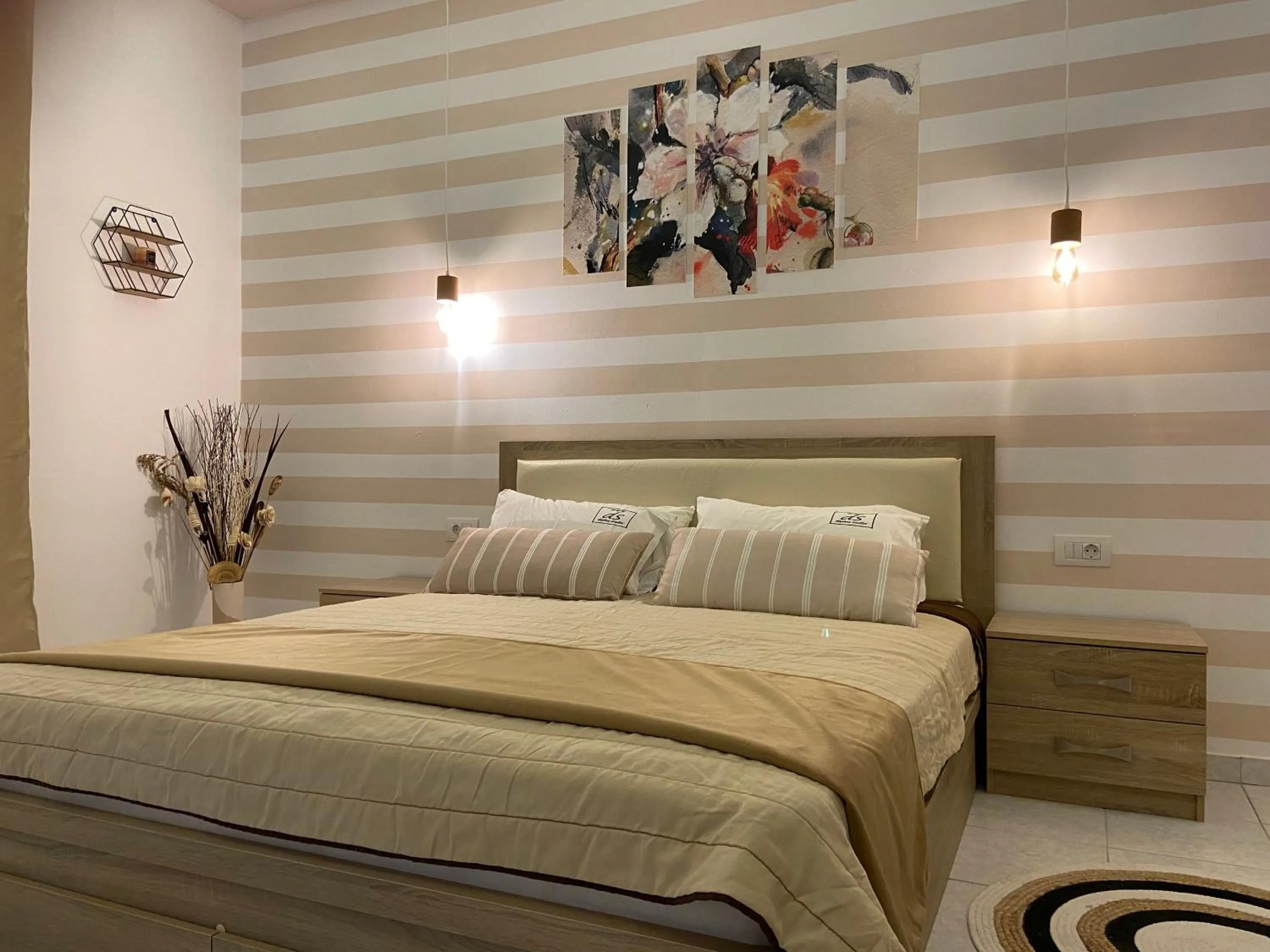 Bed in Daphne Studios