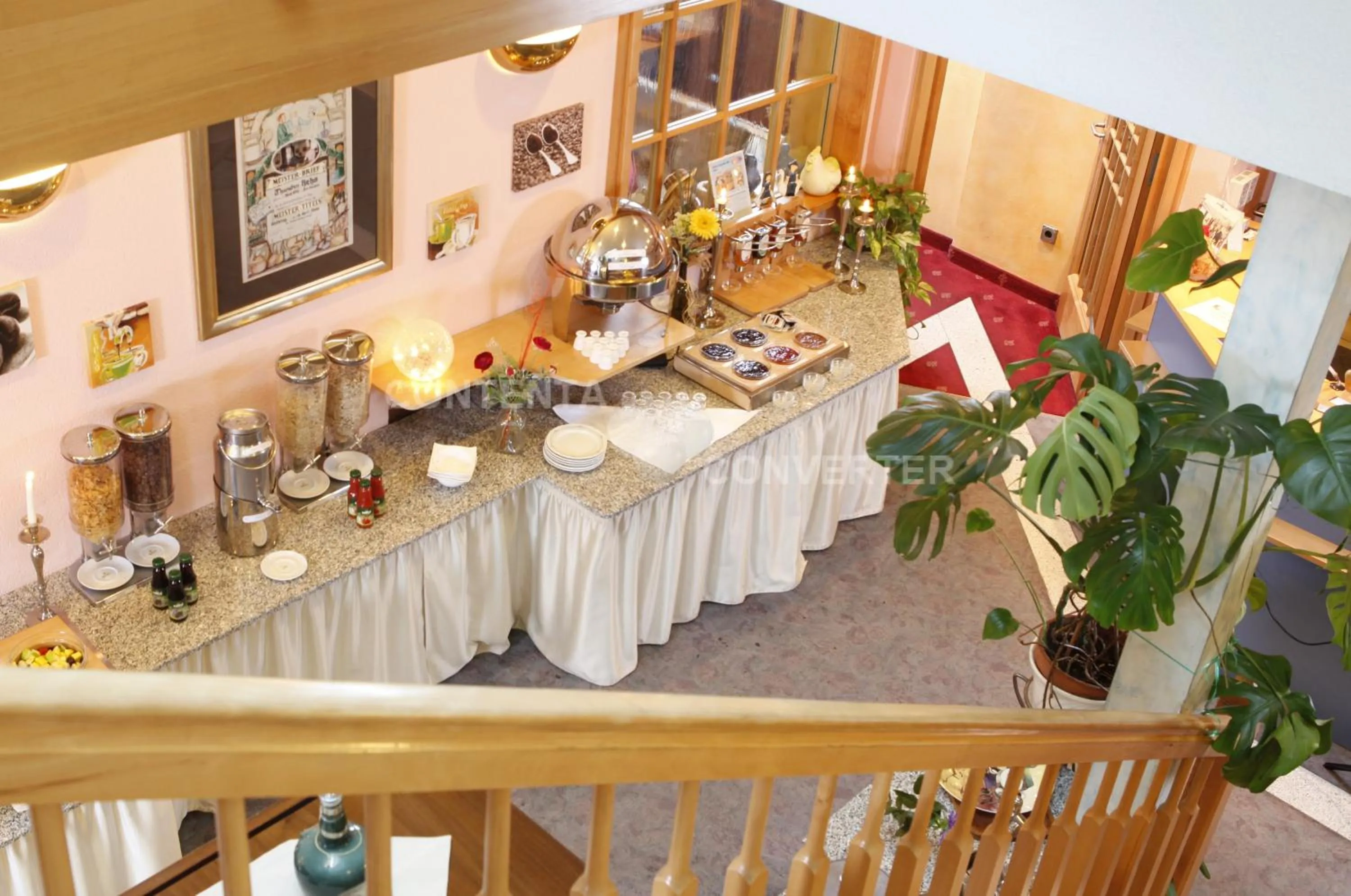 Restaurant/places to eat in Hotel Bebra's Hessischer Hof