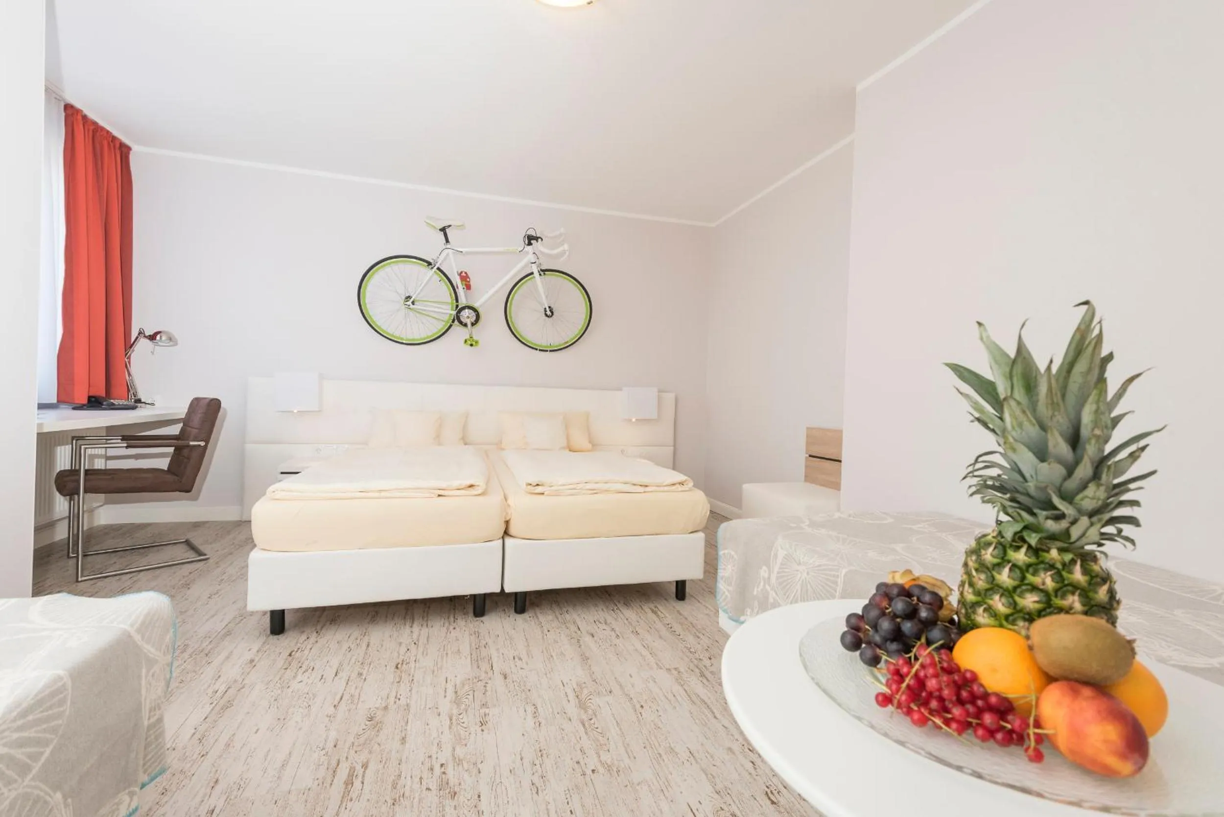 Bed in Hotel Tiek Superior