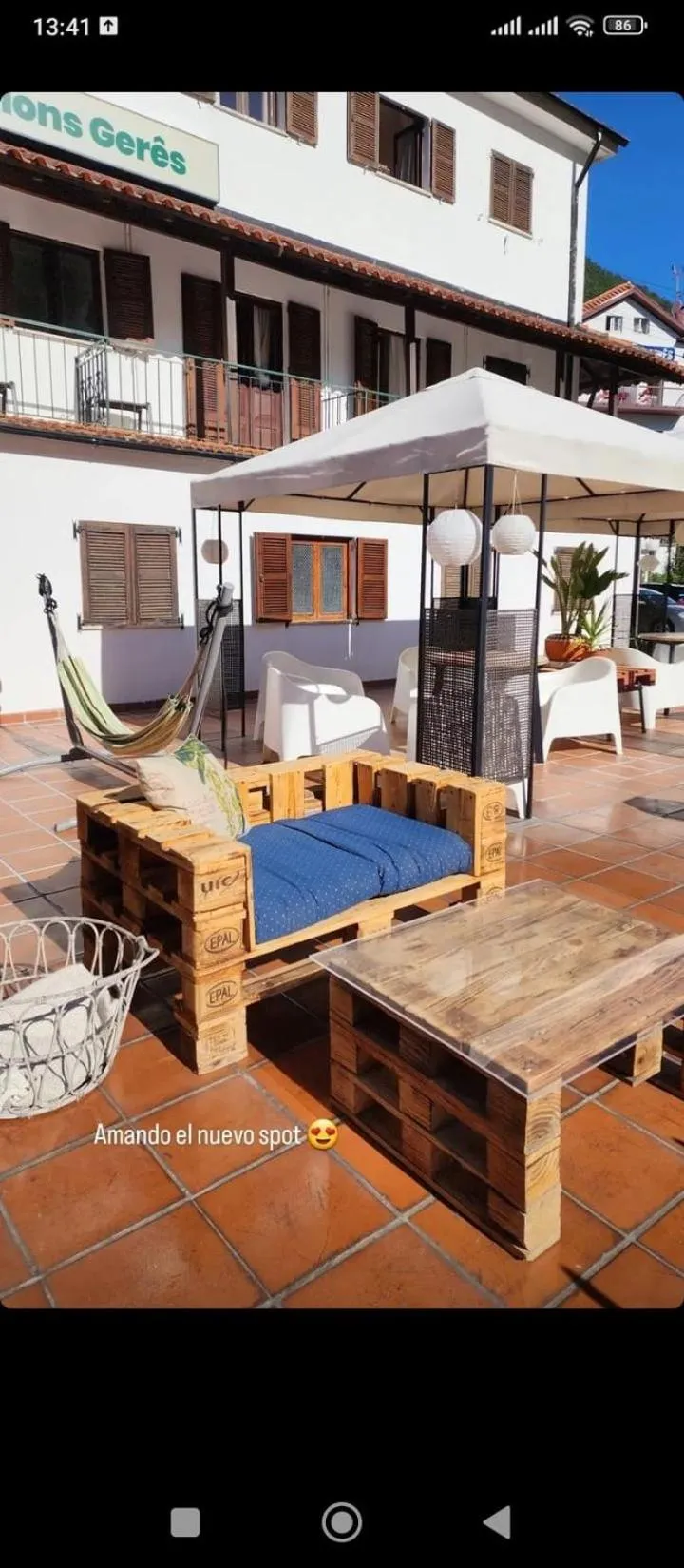 Balcony/Terrace in Nations Gerês - Bed & Breakfast