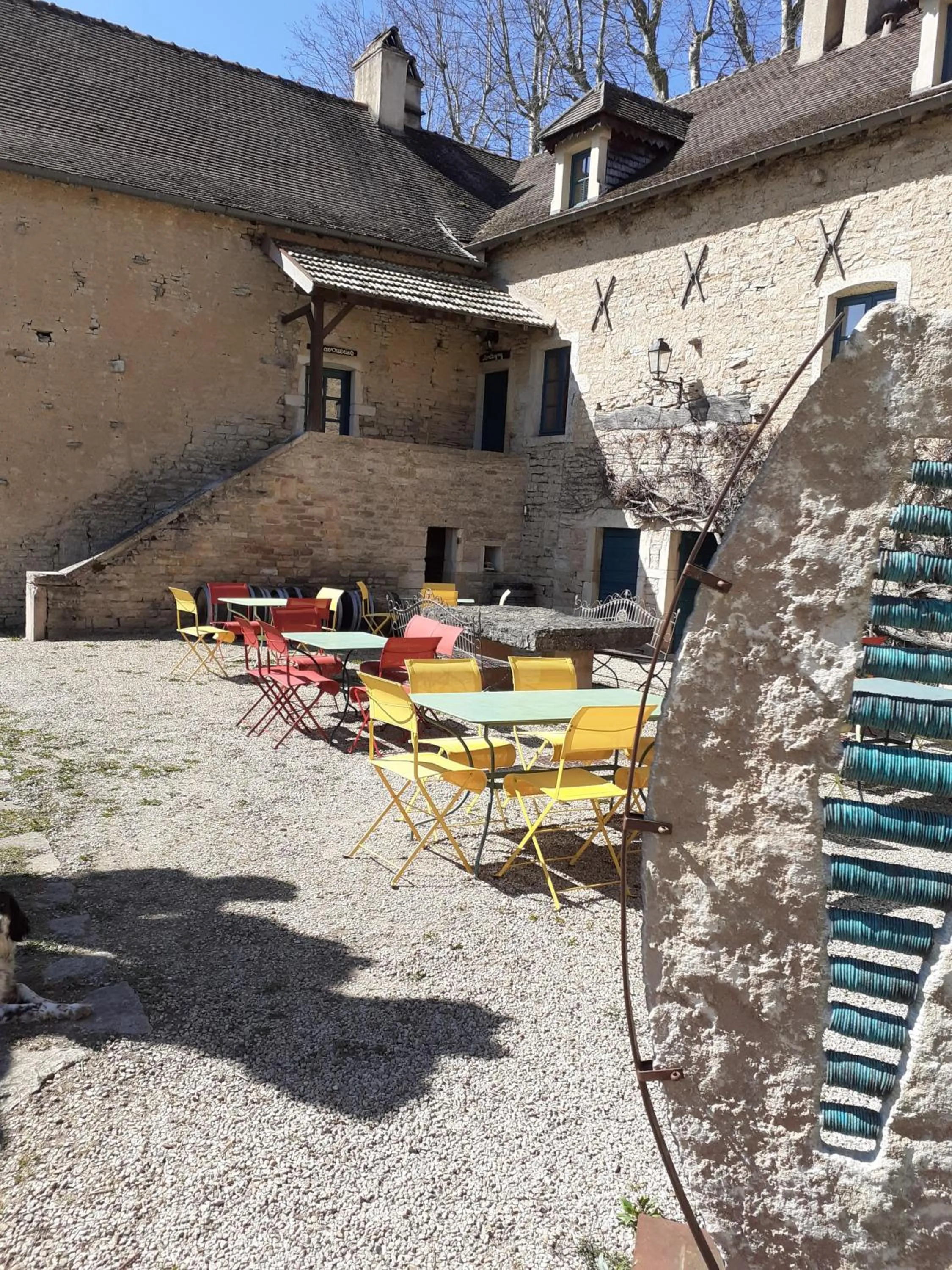 Patio in Les maisons vigneronnes