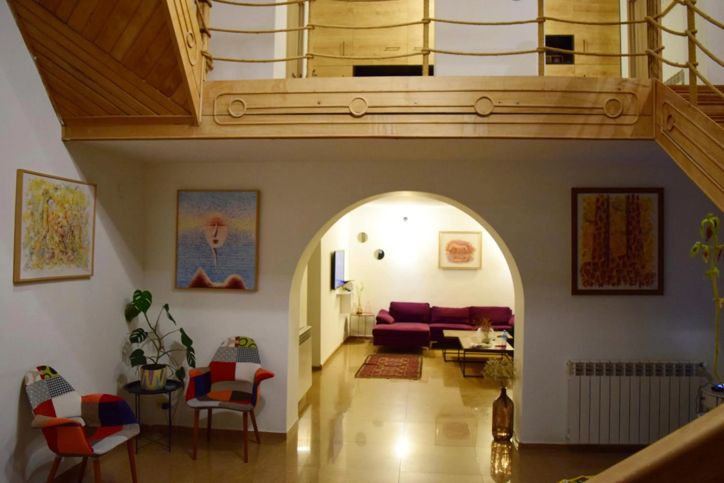 Seating area in Hestia - Hotel, Wine and View