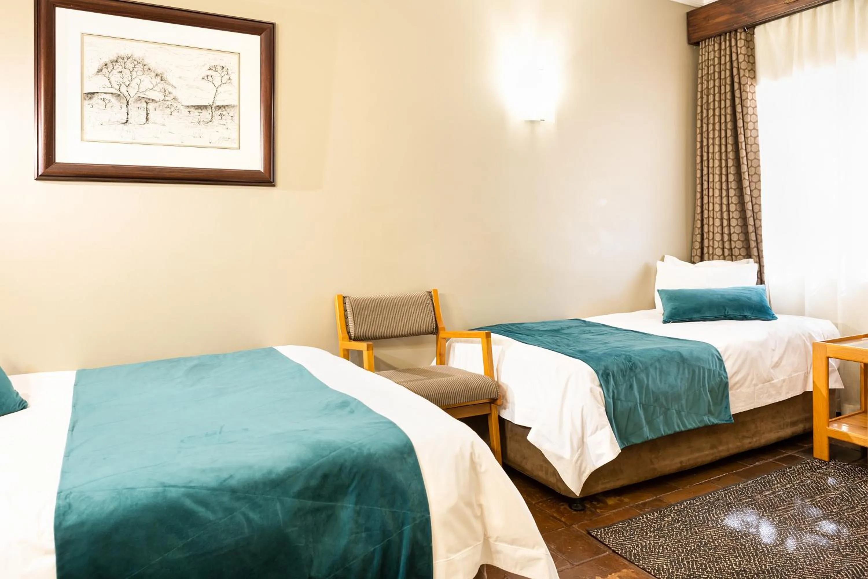 Bed in Kathu Gamagara Lodge