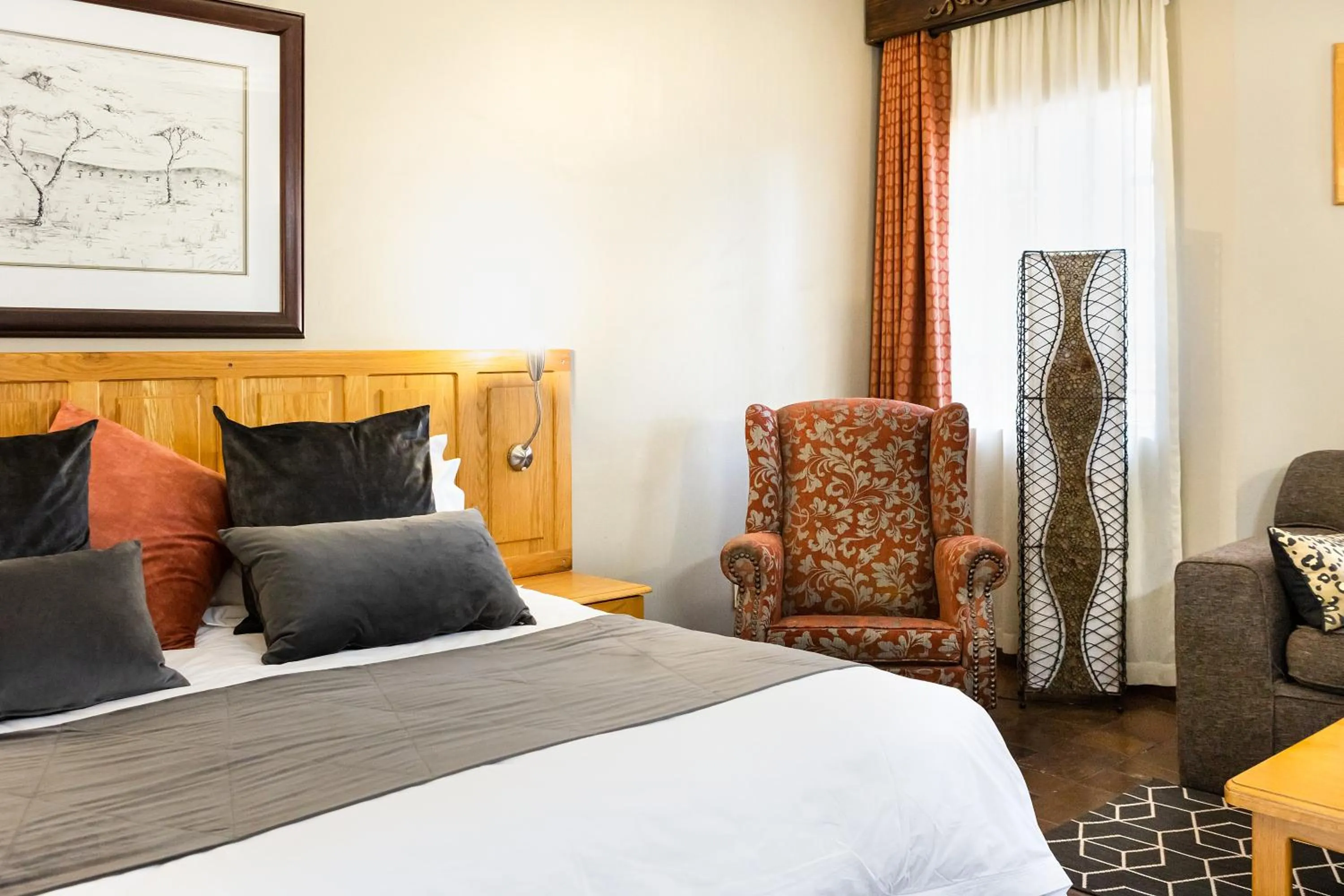 Bed in Kathu Gamagara Lodge