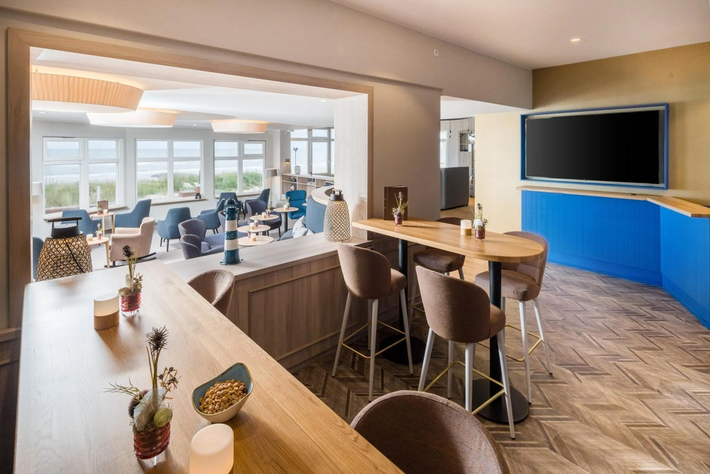 Lounge or bar in Strandhotel Gerken