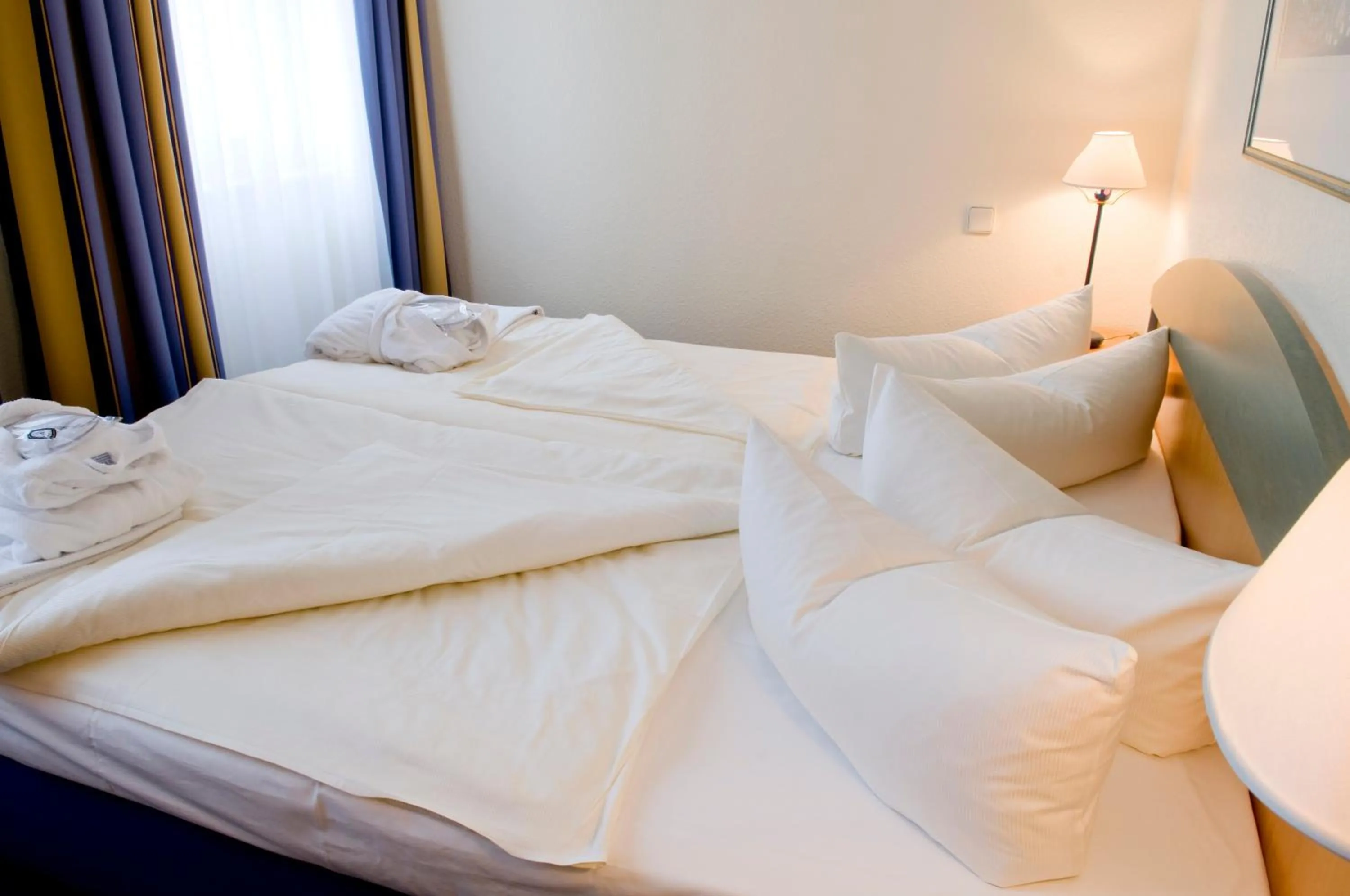 Bed in Strandhotel Gerken