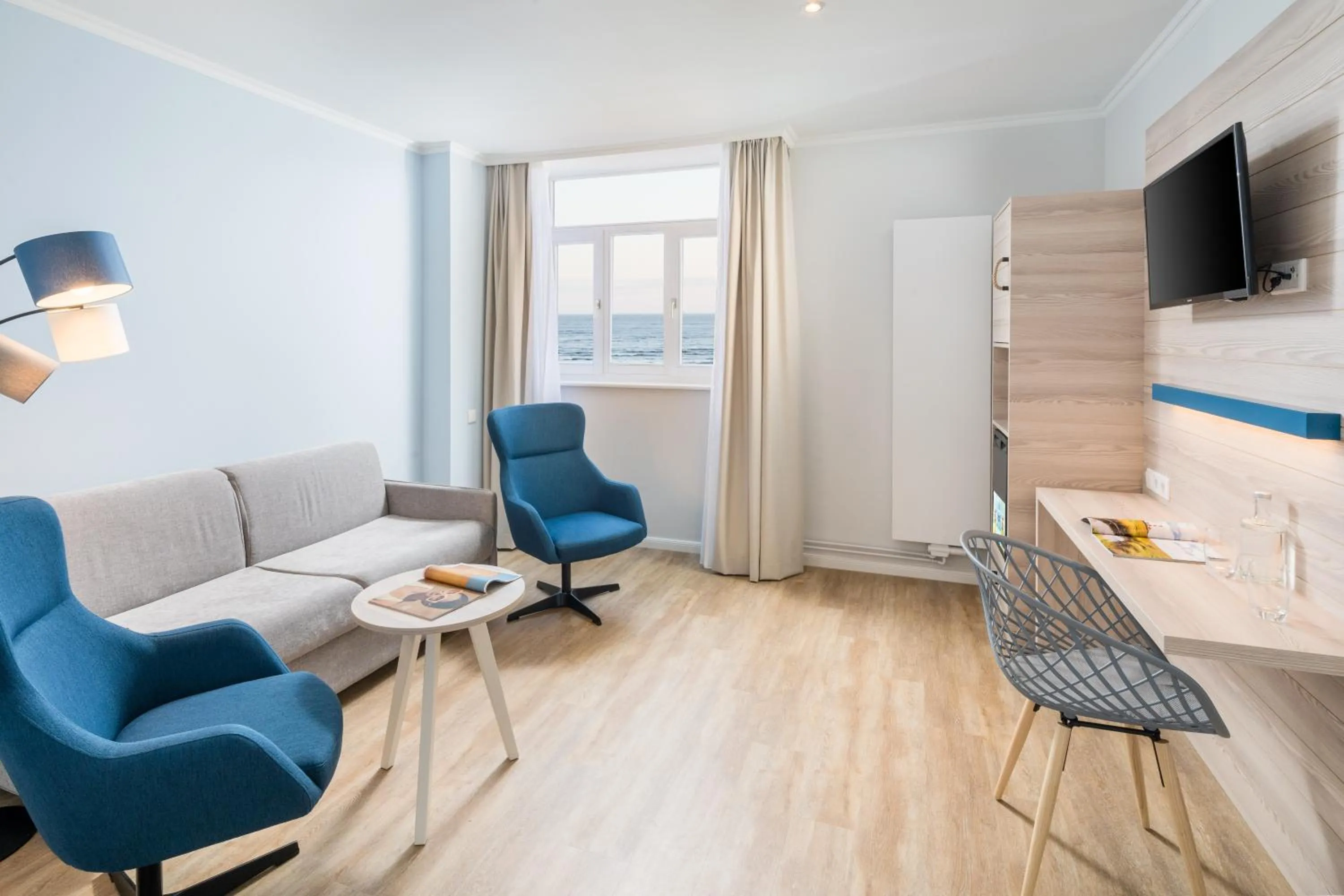 Living room in Strandhotel Gerken