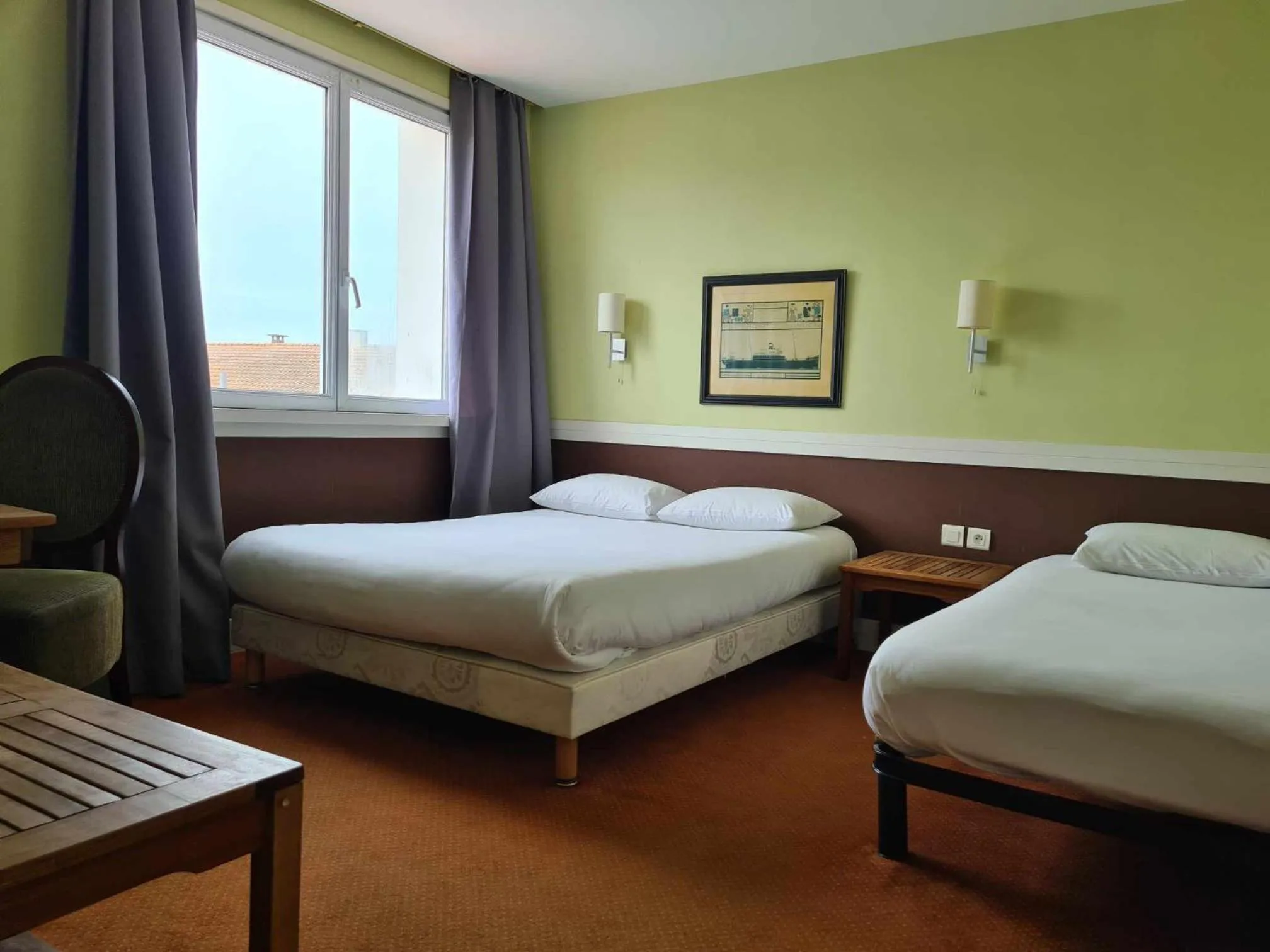 Bed in Hotel Cap D'Ambre