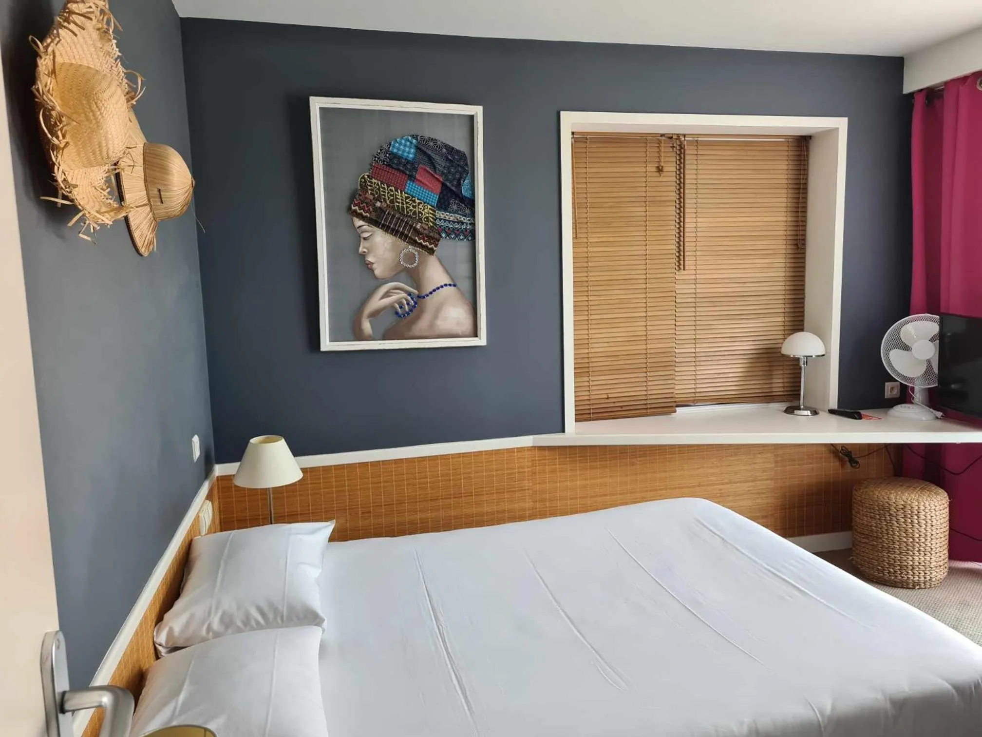 Bed in Hotel Cap D'Ambre