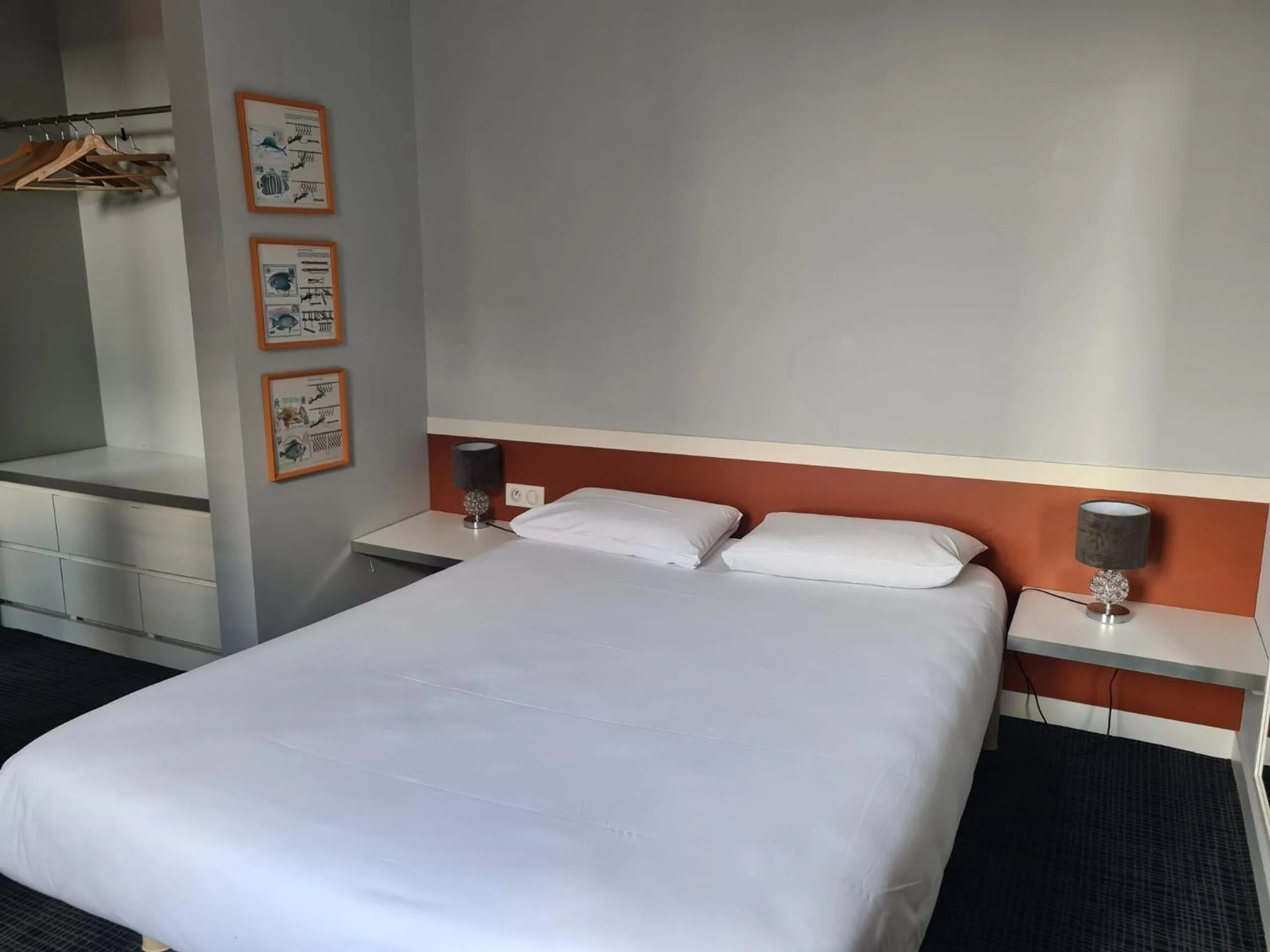 Bed in Hotel Cap D'Ambre