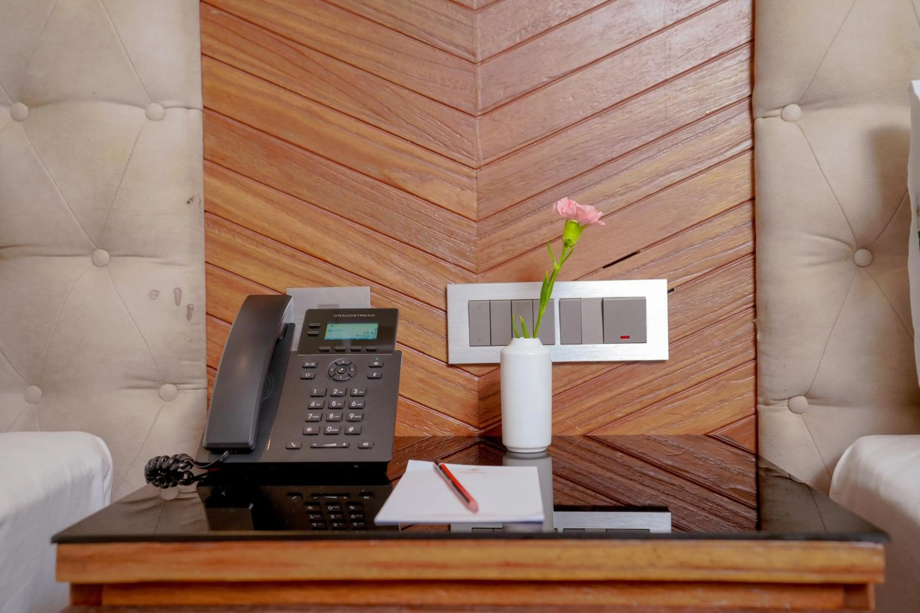 Bedroom in Lazdana Hotel Bangalore
