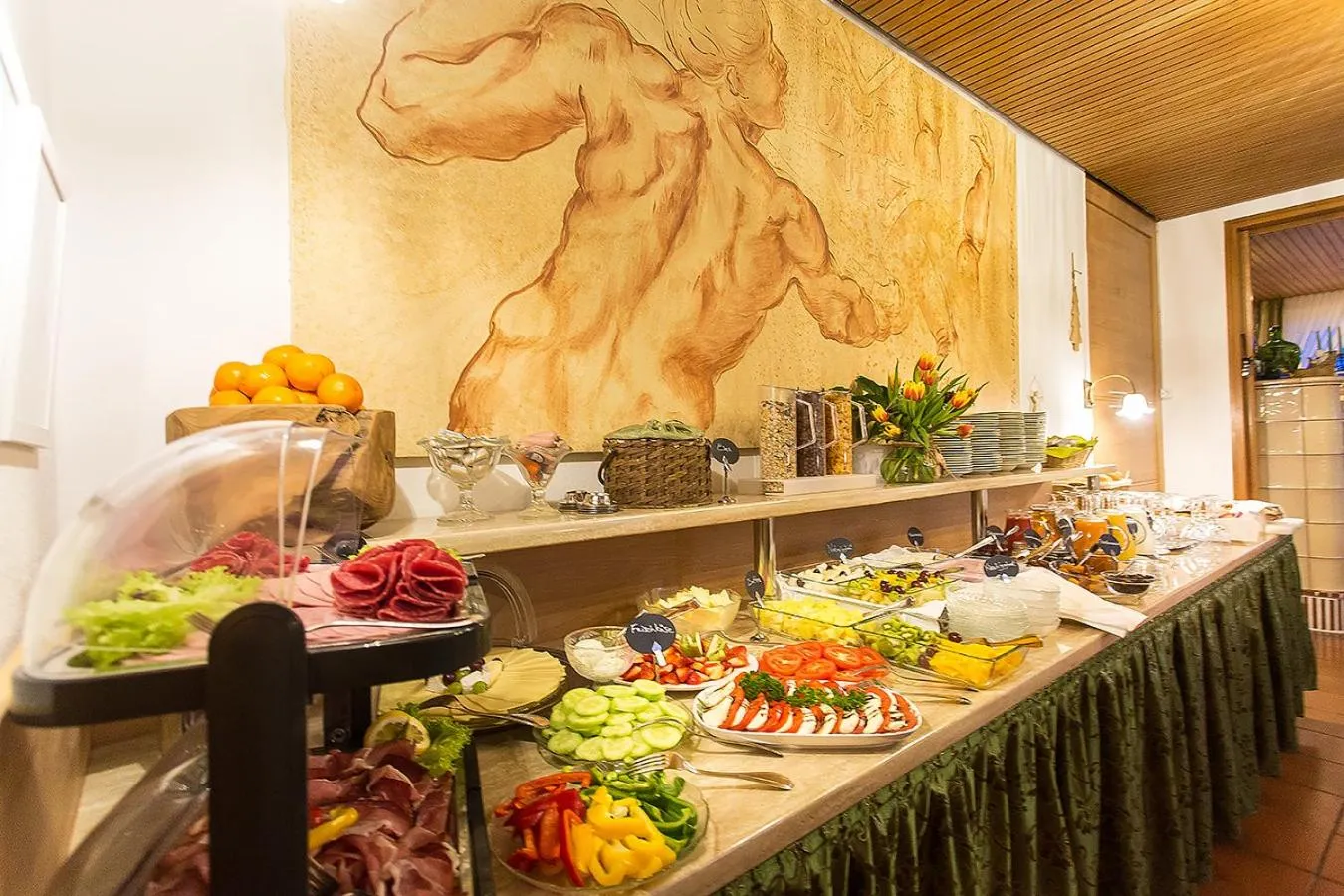 Breakfast in Hotel Diana